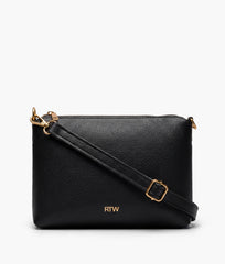 Black everyday cross-body bag
