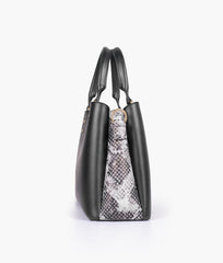 Black the daily tote bag