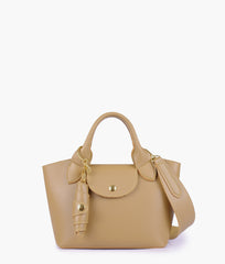 Coffee mini top-handle tote bag