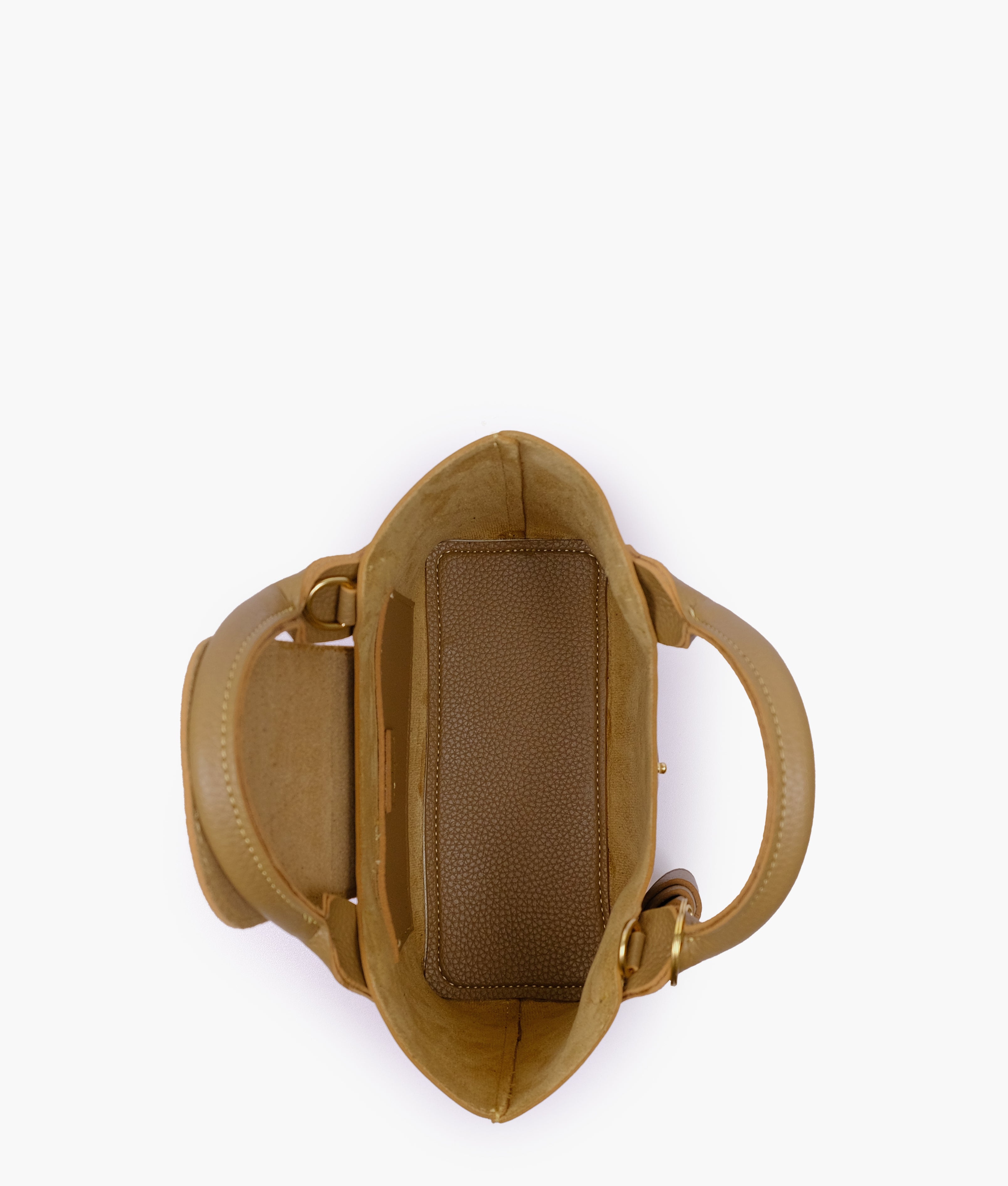 Coffee mini top-handle tote bag