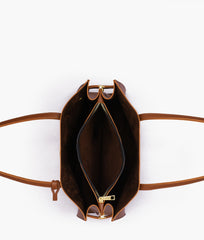 Horse brown robinson satchel bag