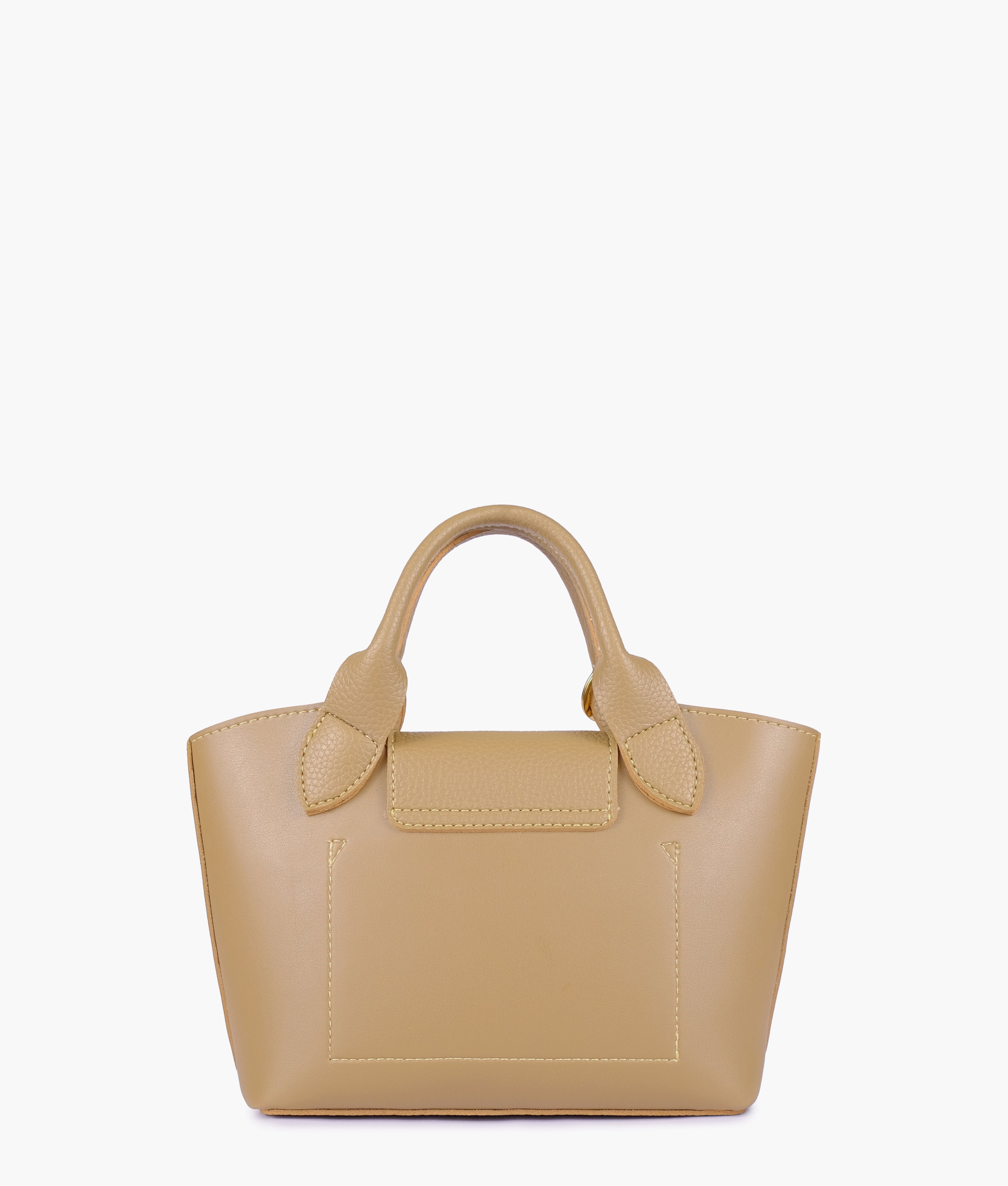 Coffee mini top-handle tote bag
