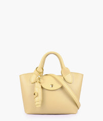 Off-white mini top-handle tote bag