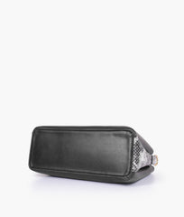 Black the daily tote bag