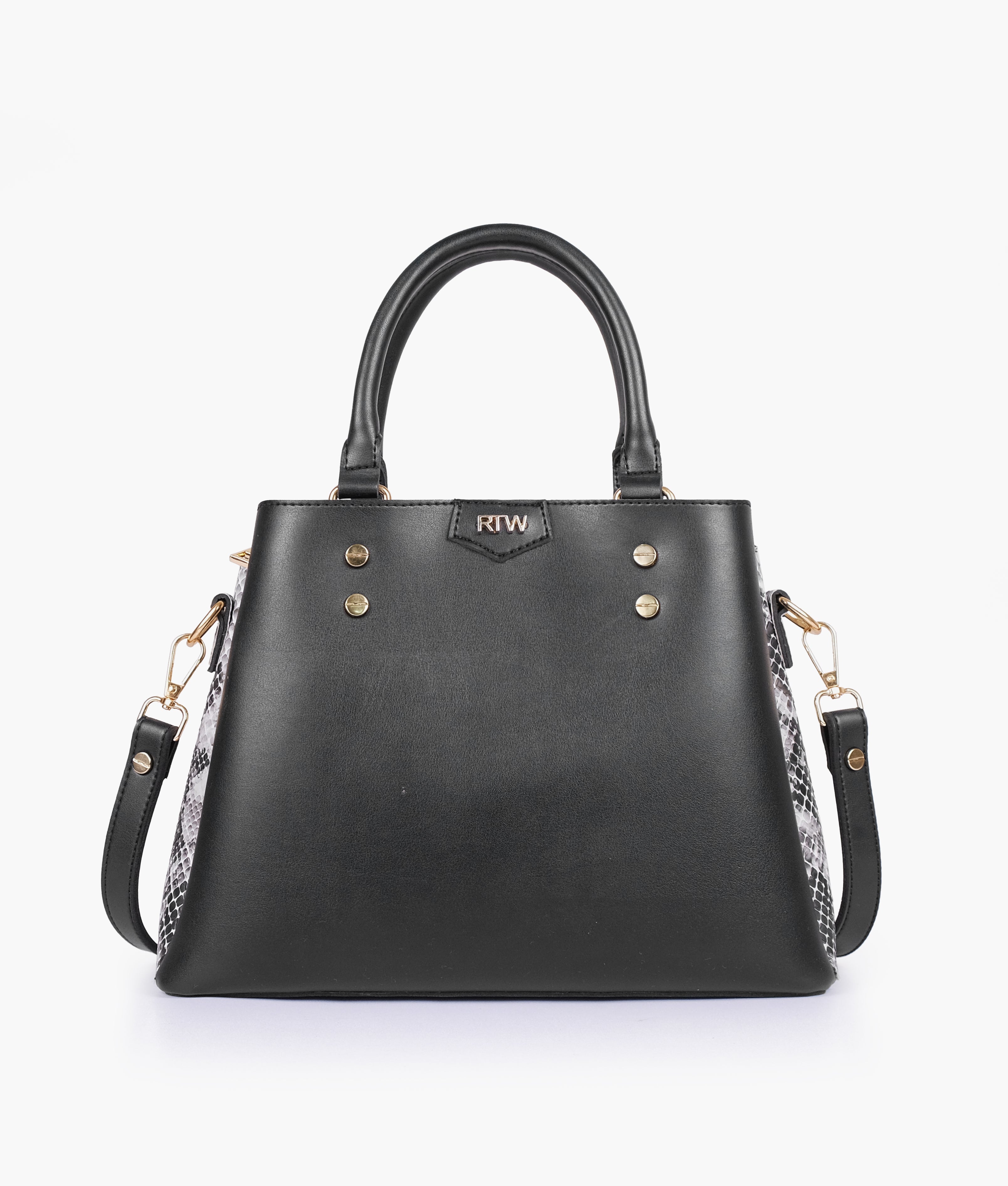 Black the daily tote bag