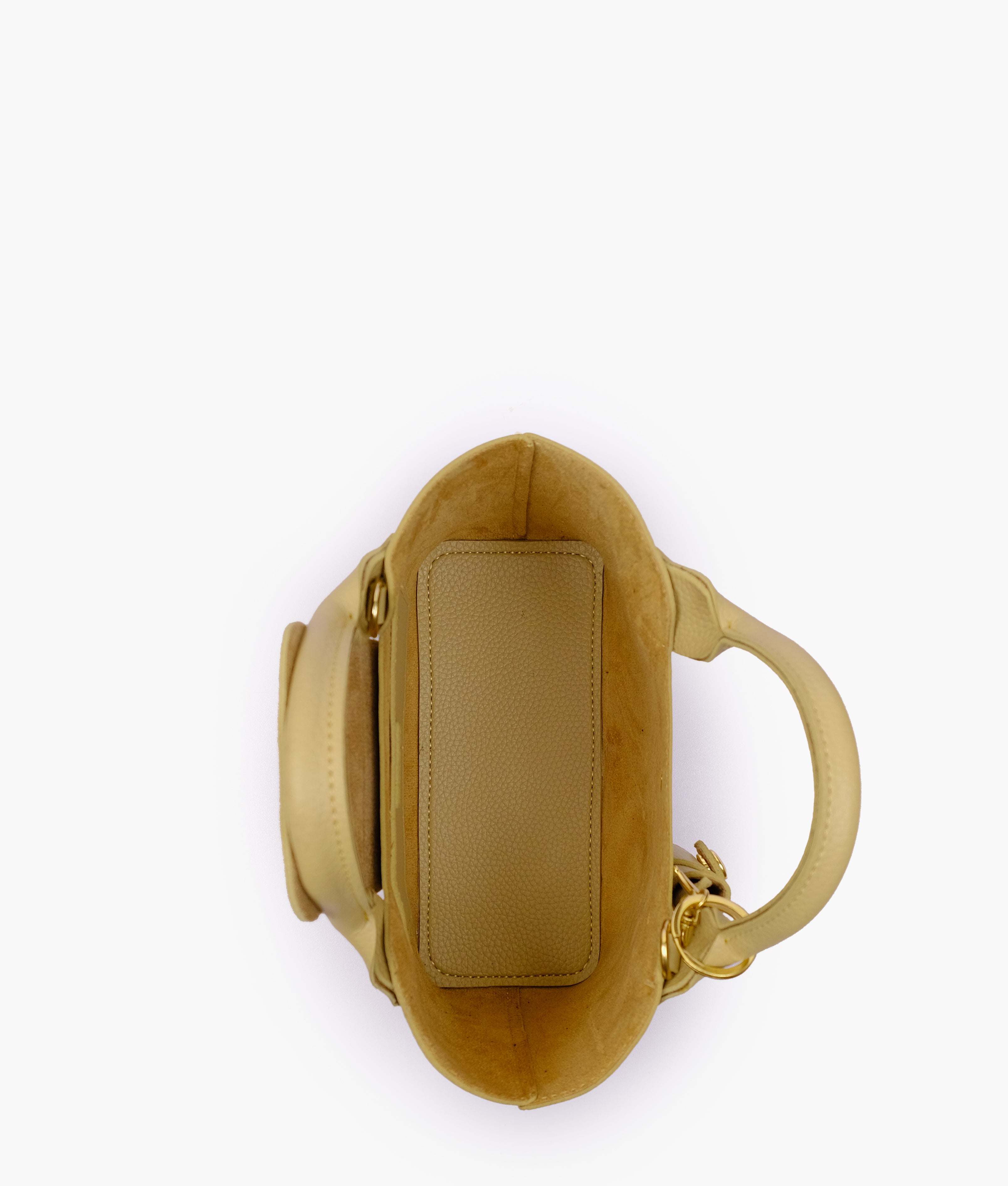 Off-white mini top-handle tote bag