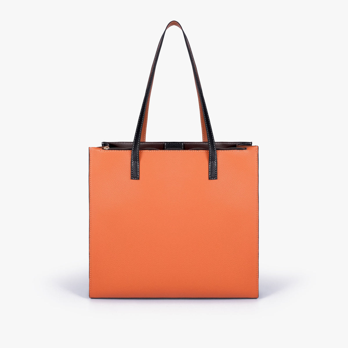 Back view of Ember color blocking tote