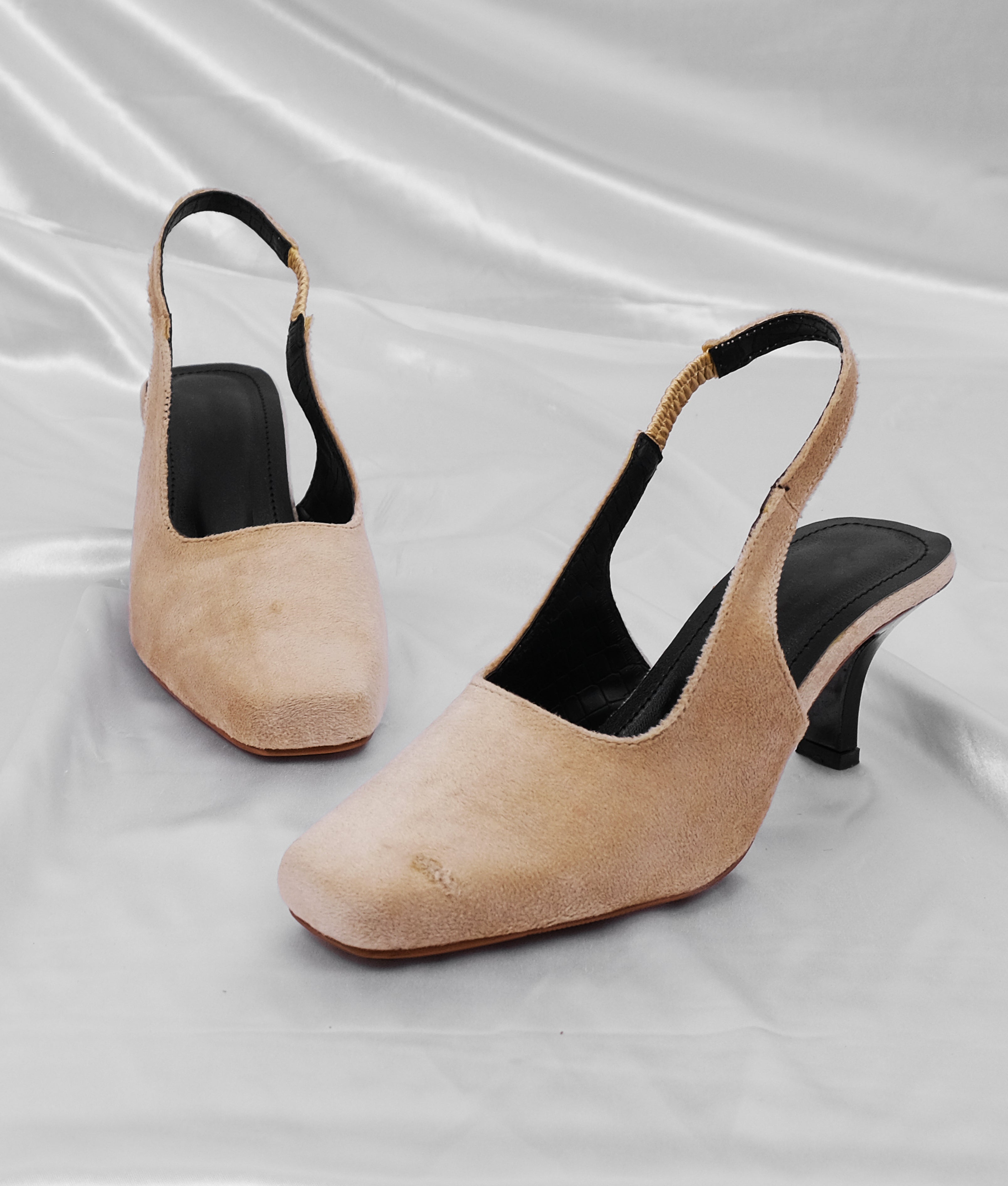 Lux ivory slingback