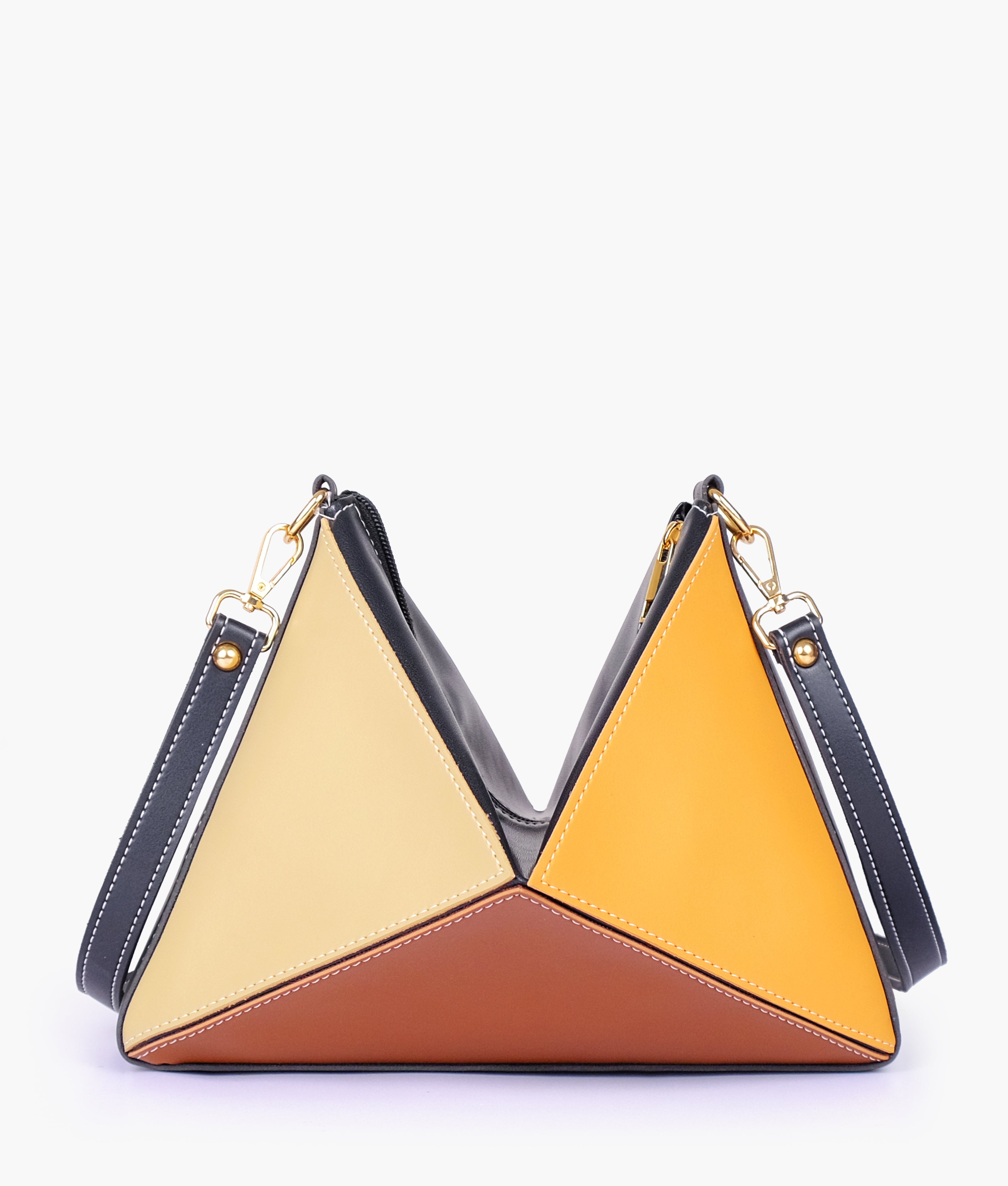 Mocha triangle flex bag