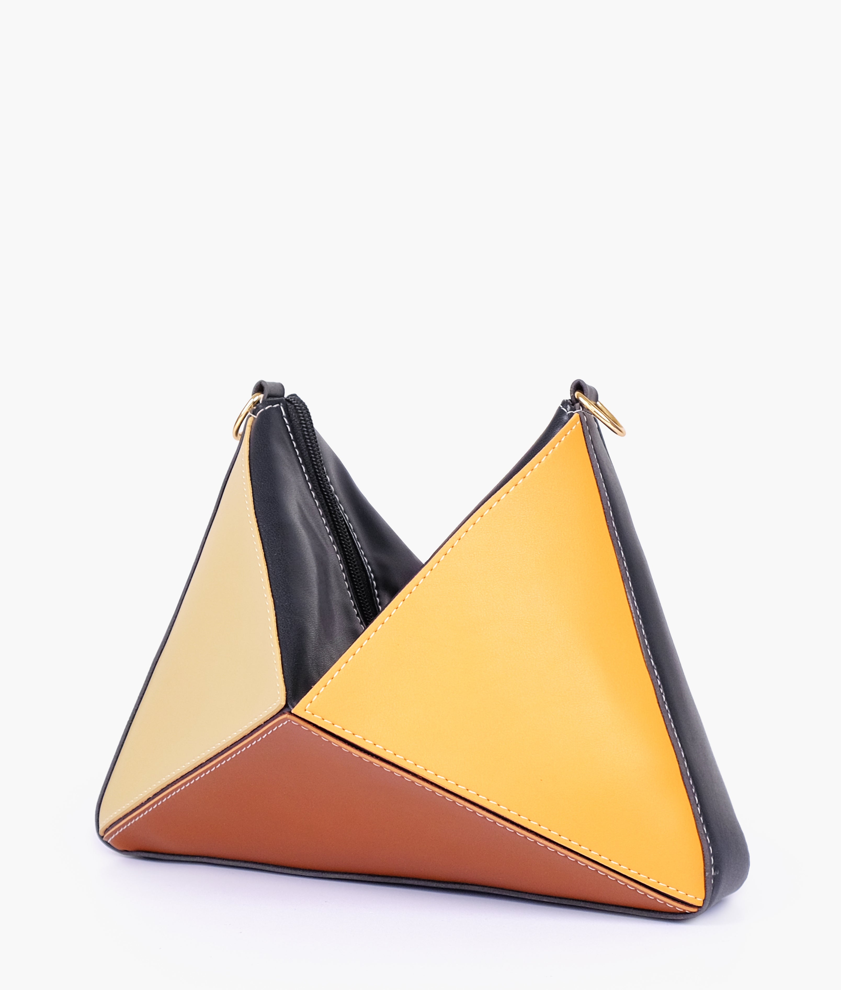 Mocha triangle flex bag