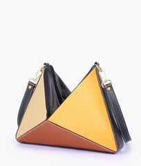 Mocha triangle flex bag