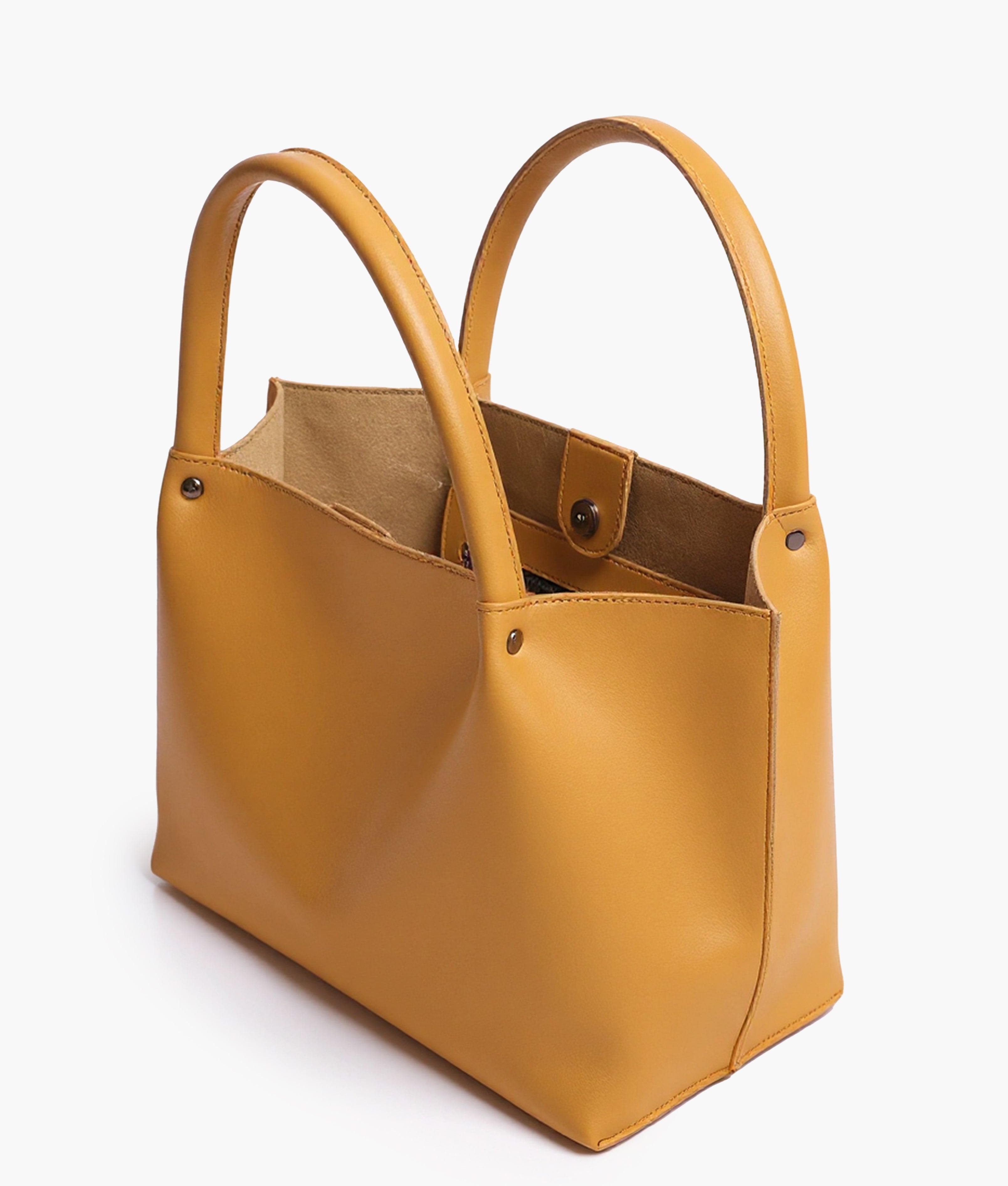 Mustard tote bag