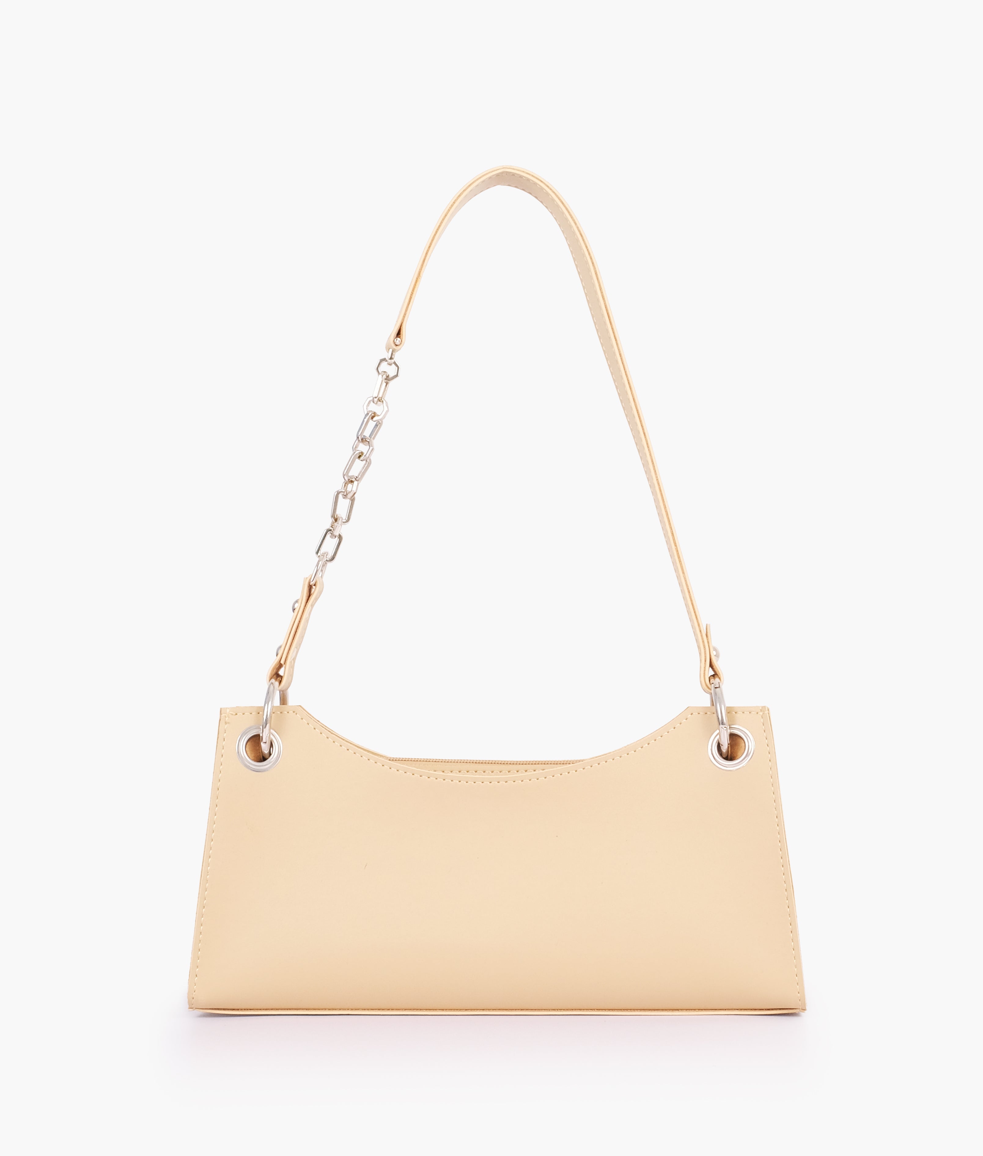 Chain Leather Bags Off White Off-white Elongated Chain Handle
