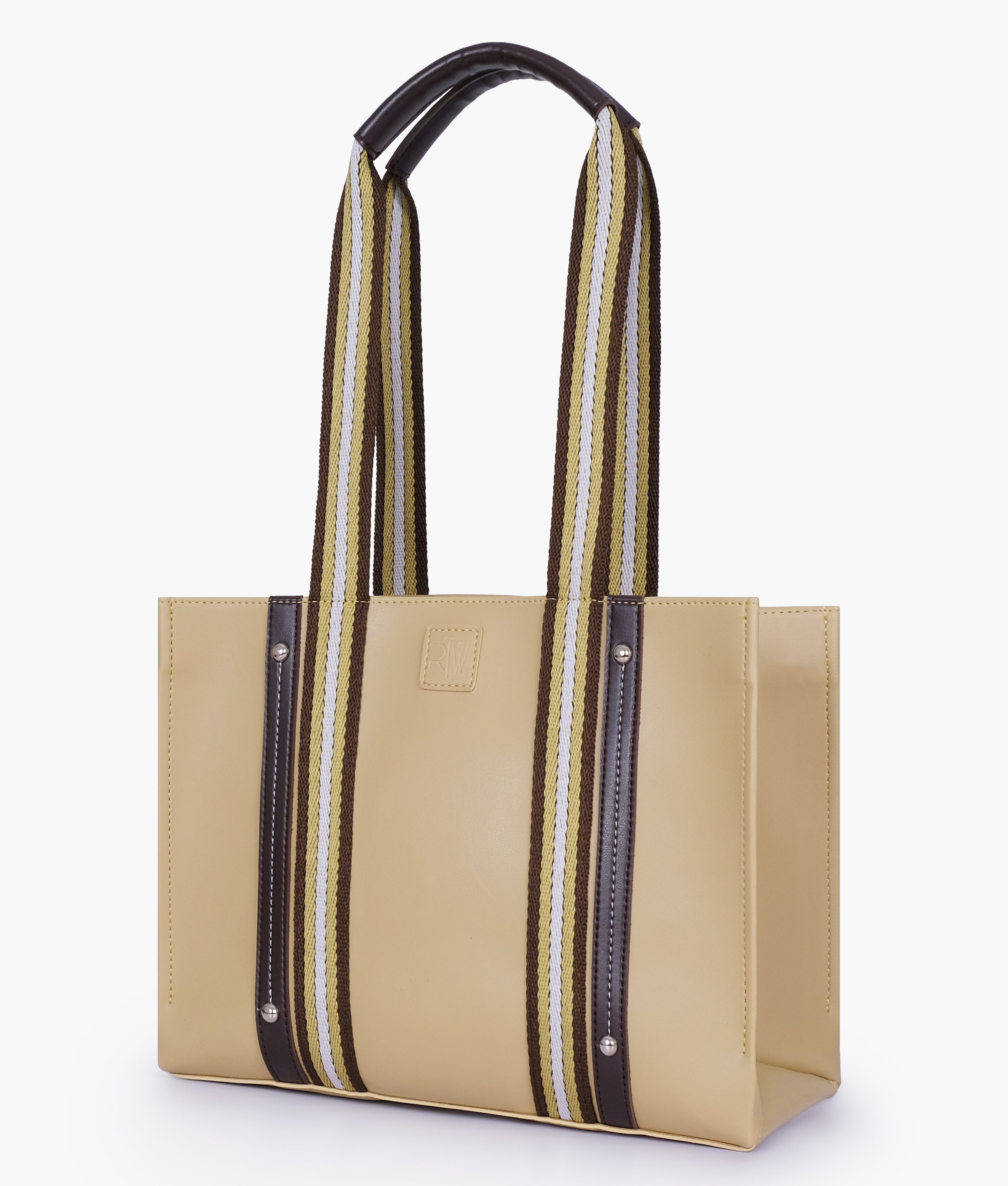 Off-white long strap tote bag