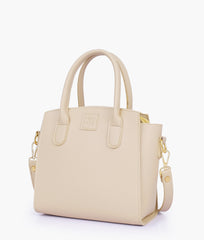 Off-white top-handle mini handbag