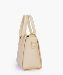 Off-white top-handle mini handbag