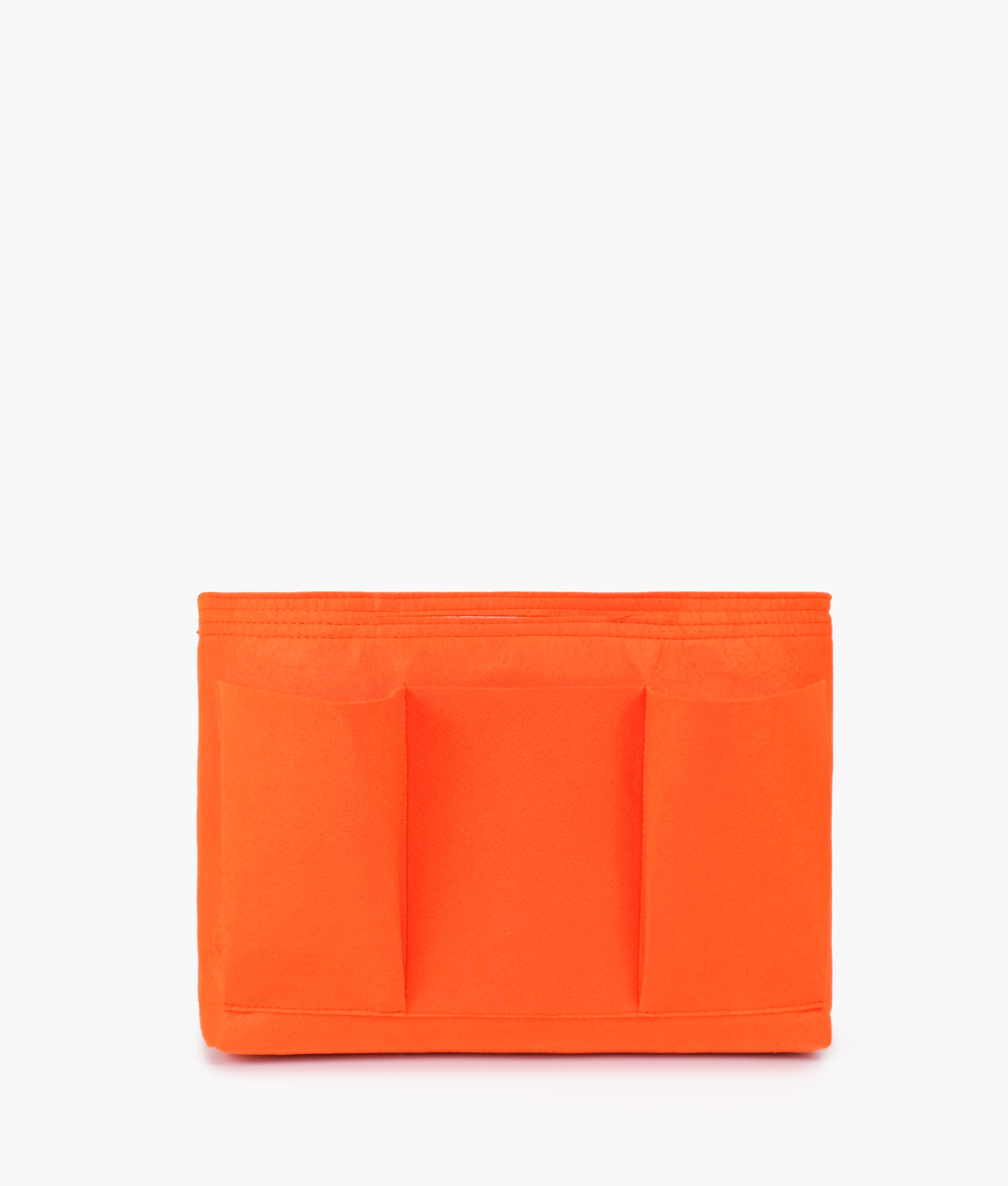 Orange felt organizer
