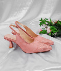 Party nude pink slingback