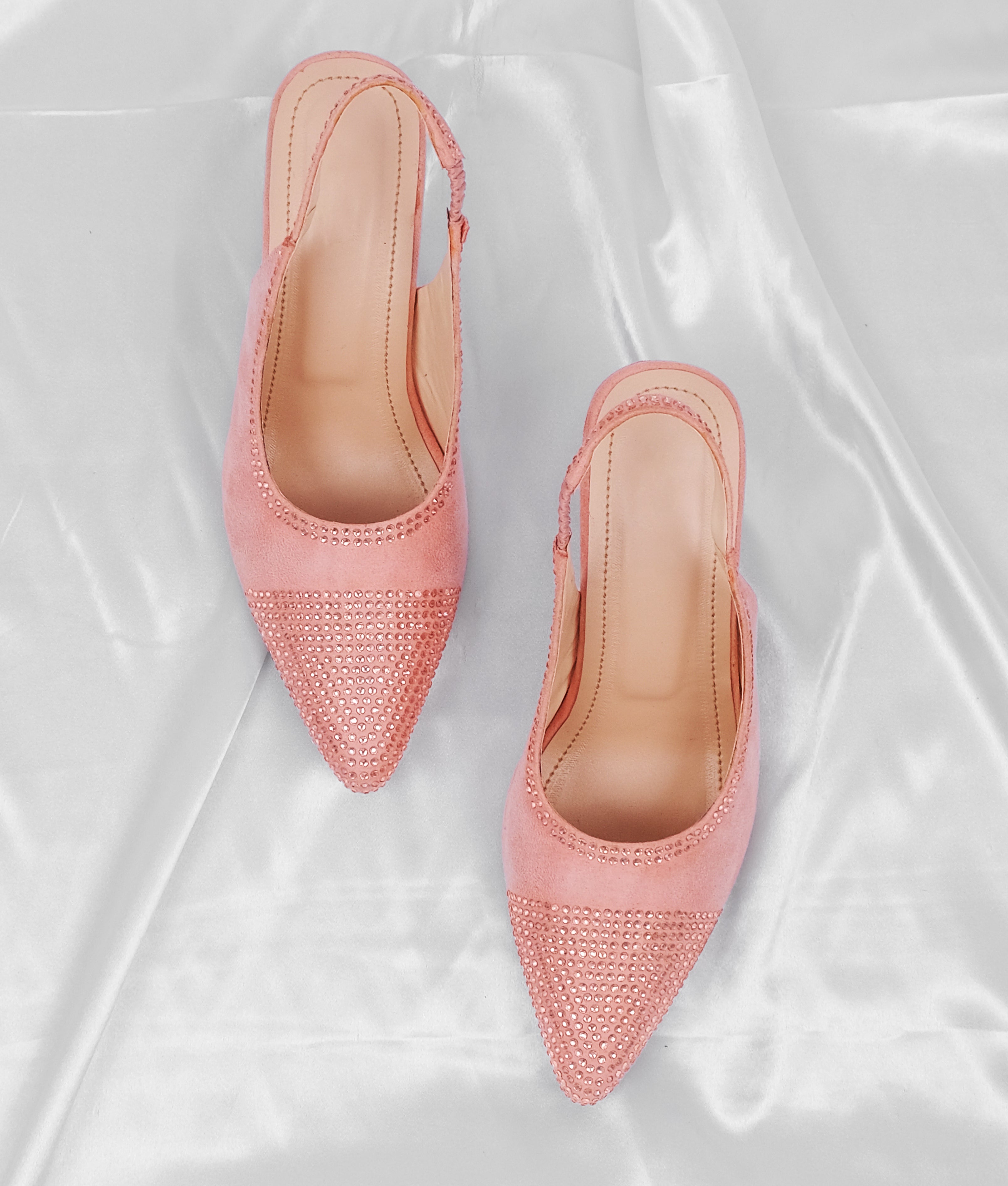 Party nude pink slingback