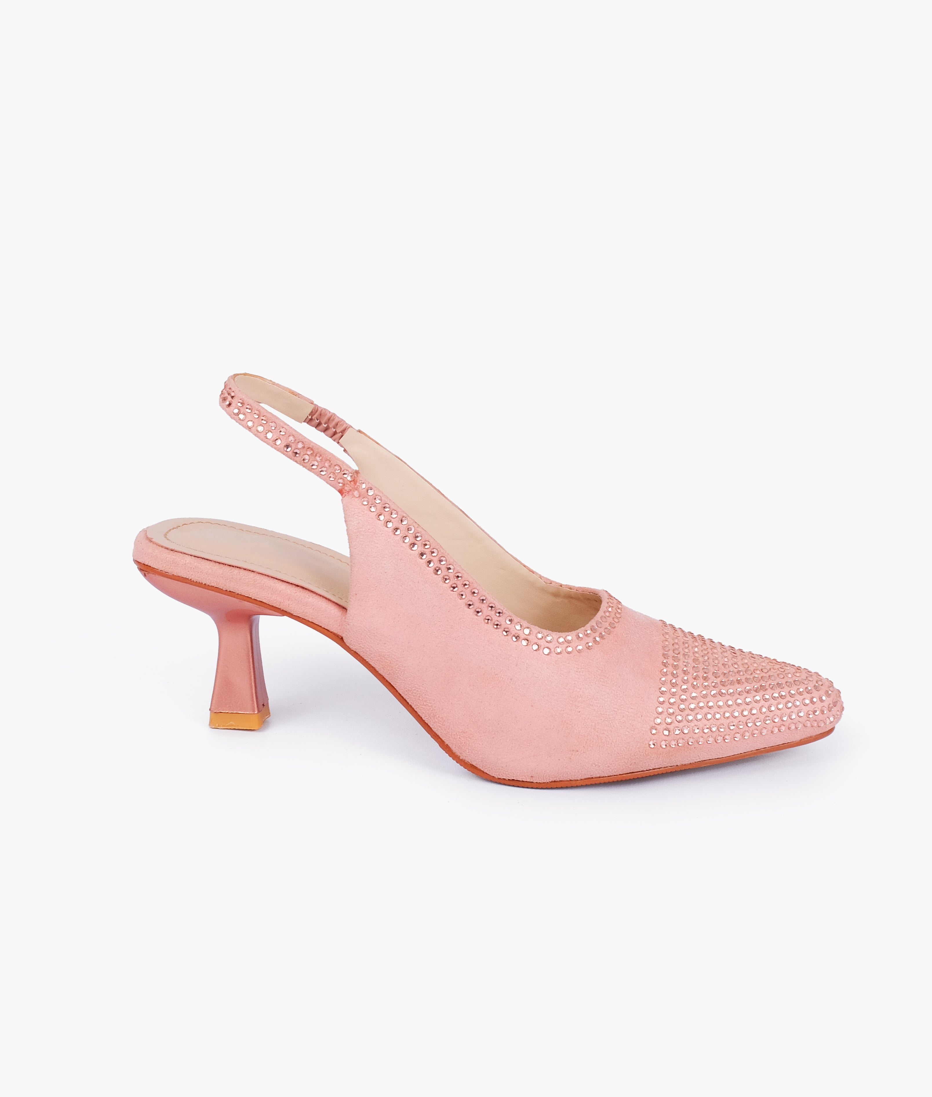 Party nude pink slingback