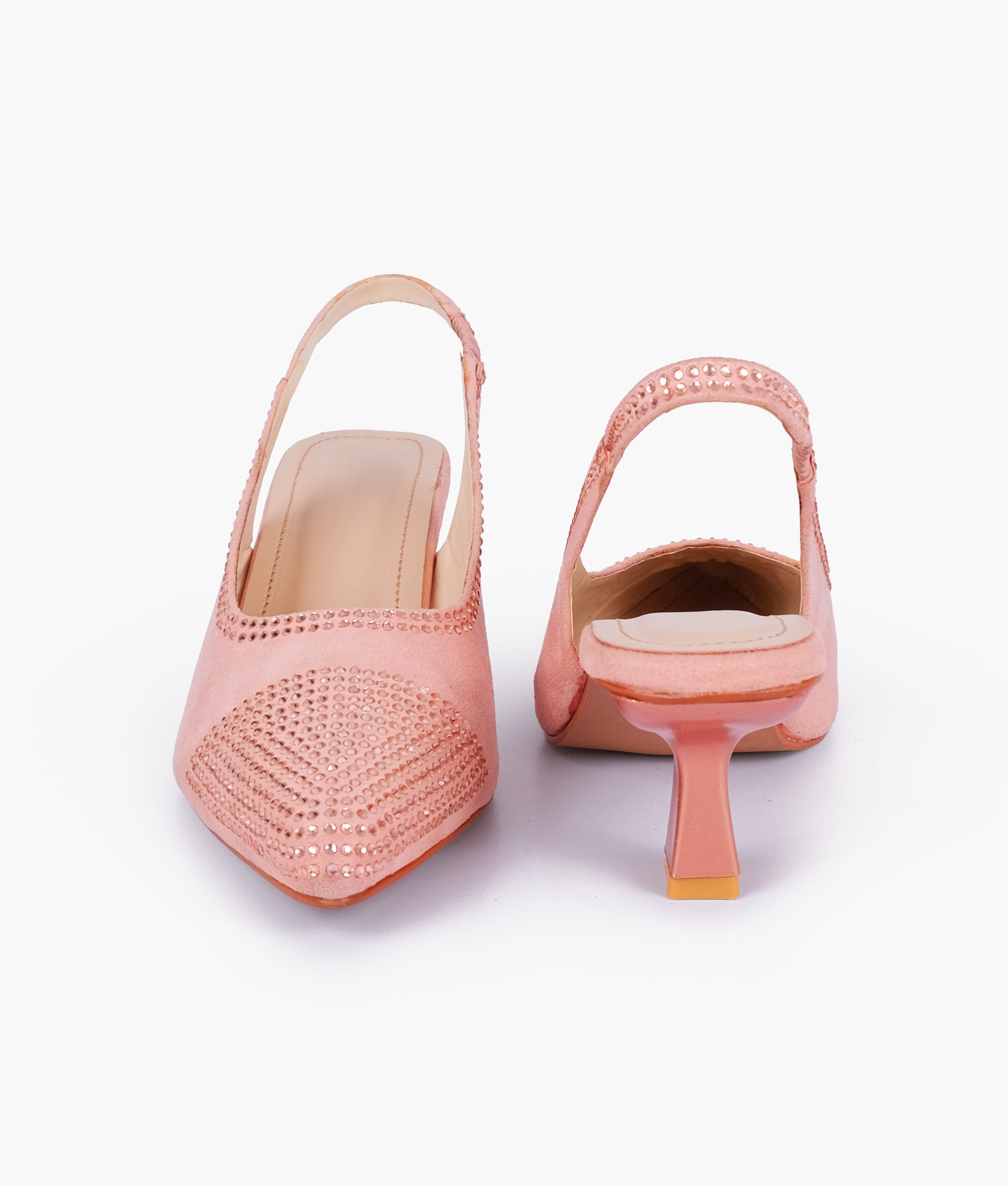 Party nude pink slingback