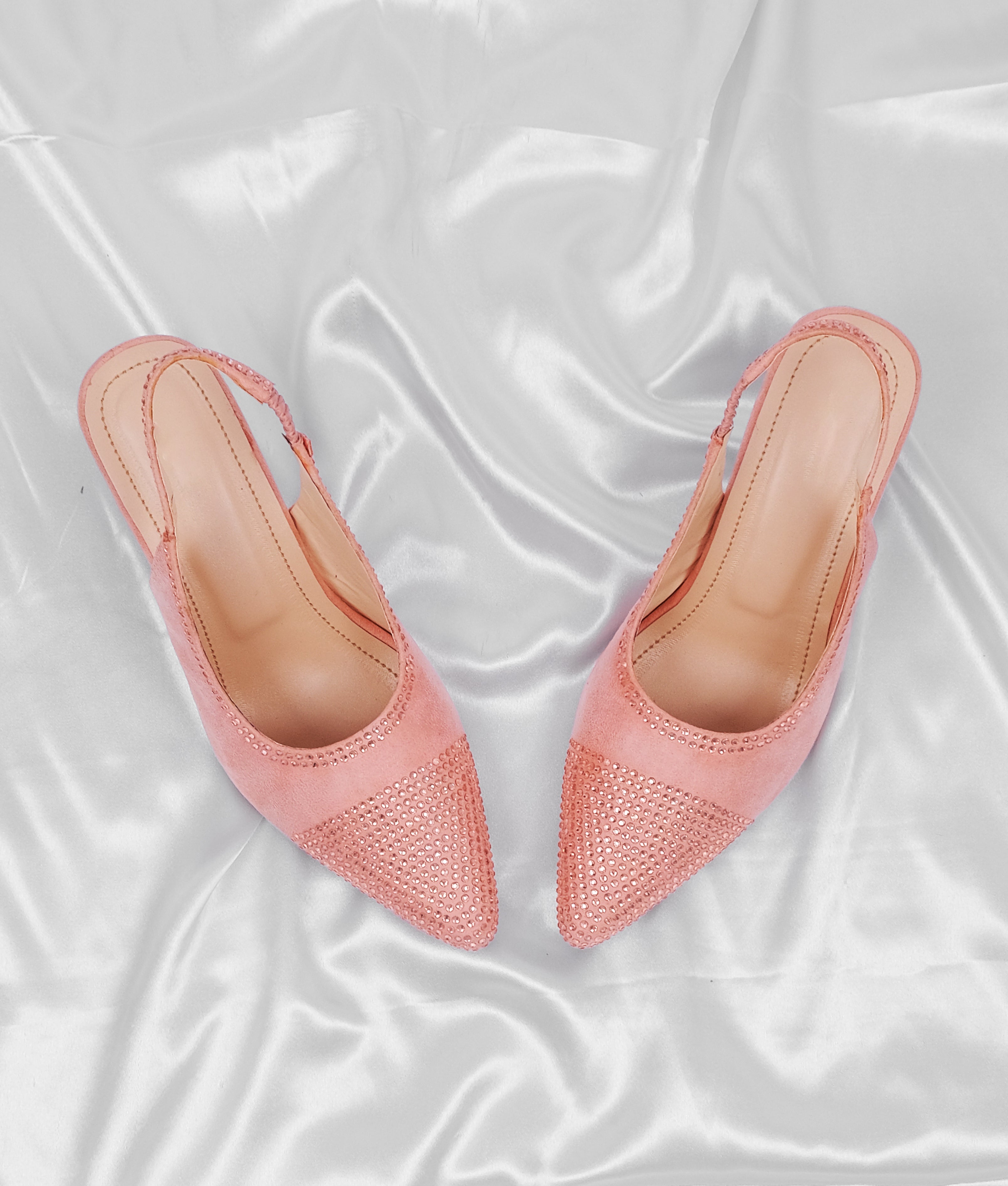 Party nude pink slingback