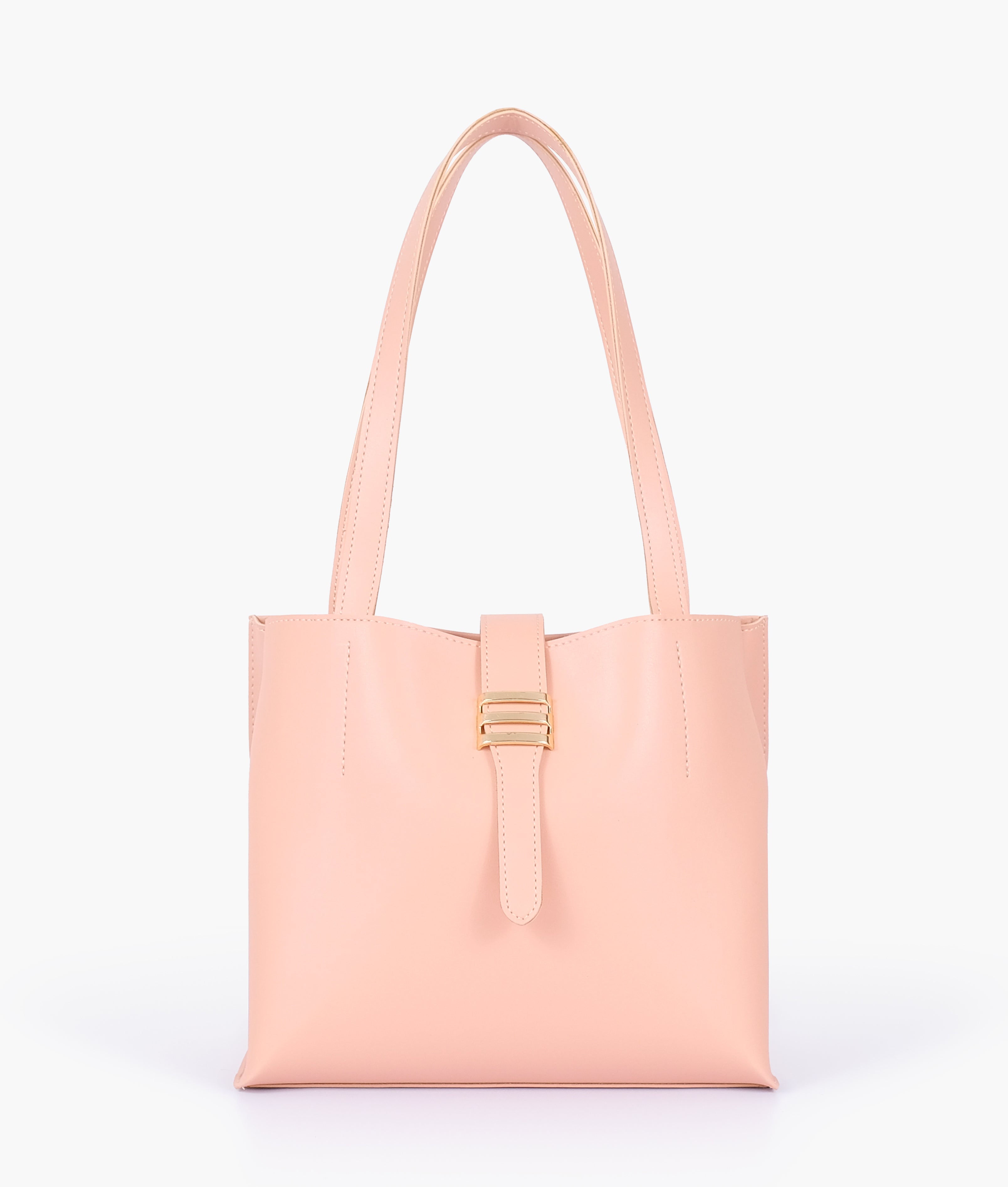 Peach mini tote bag