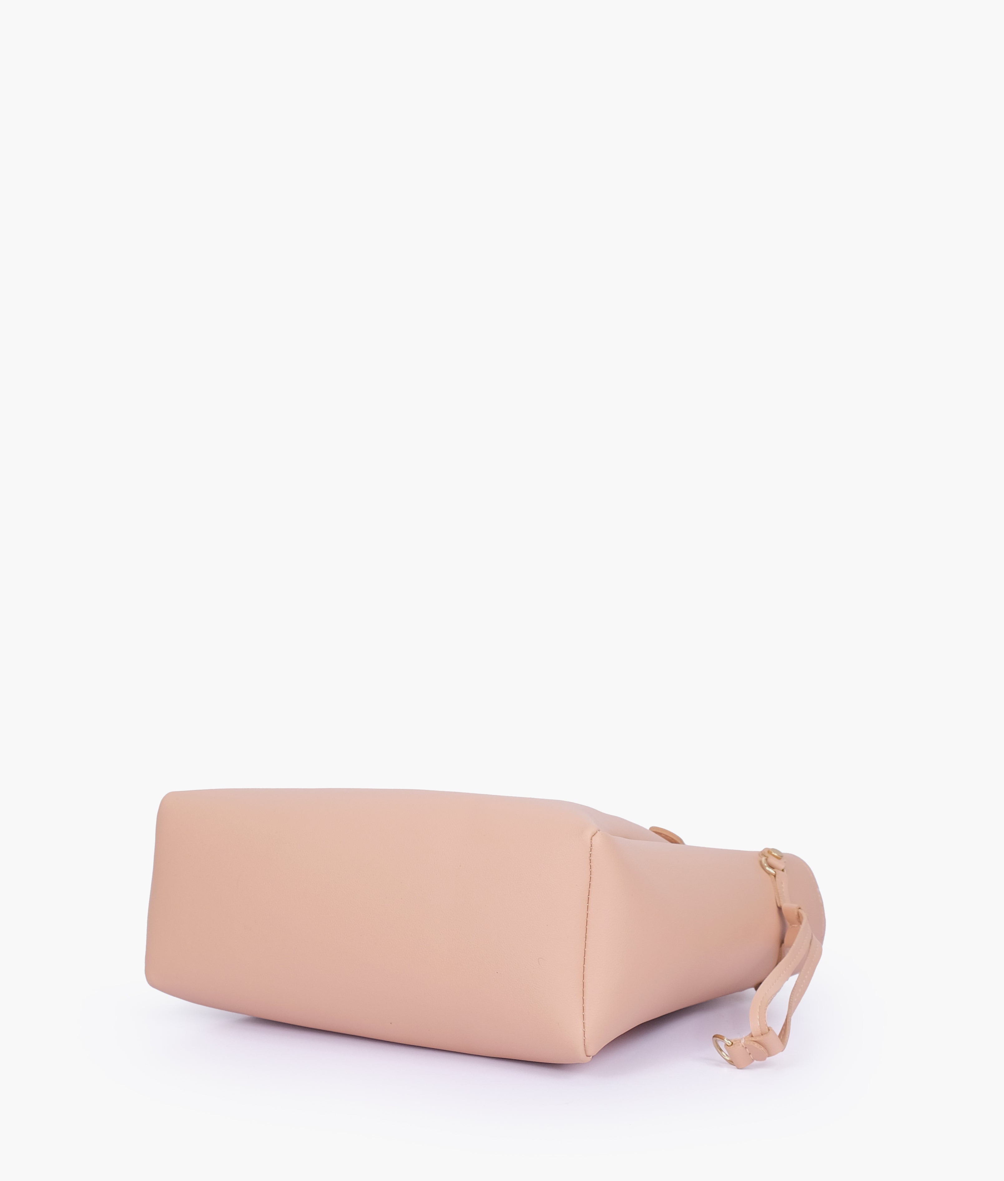 Peach minimalist tote