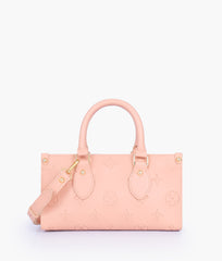 Peach on-the-go mini bag