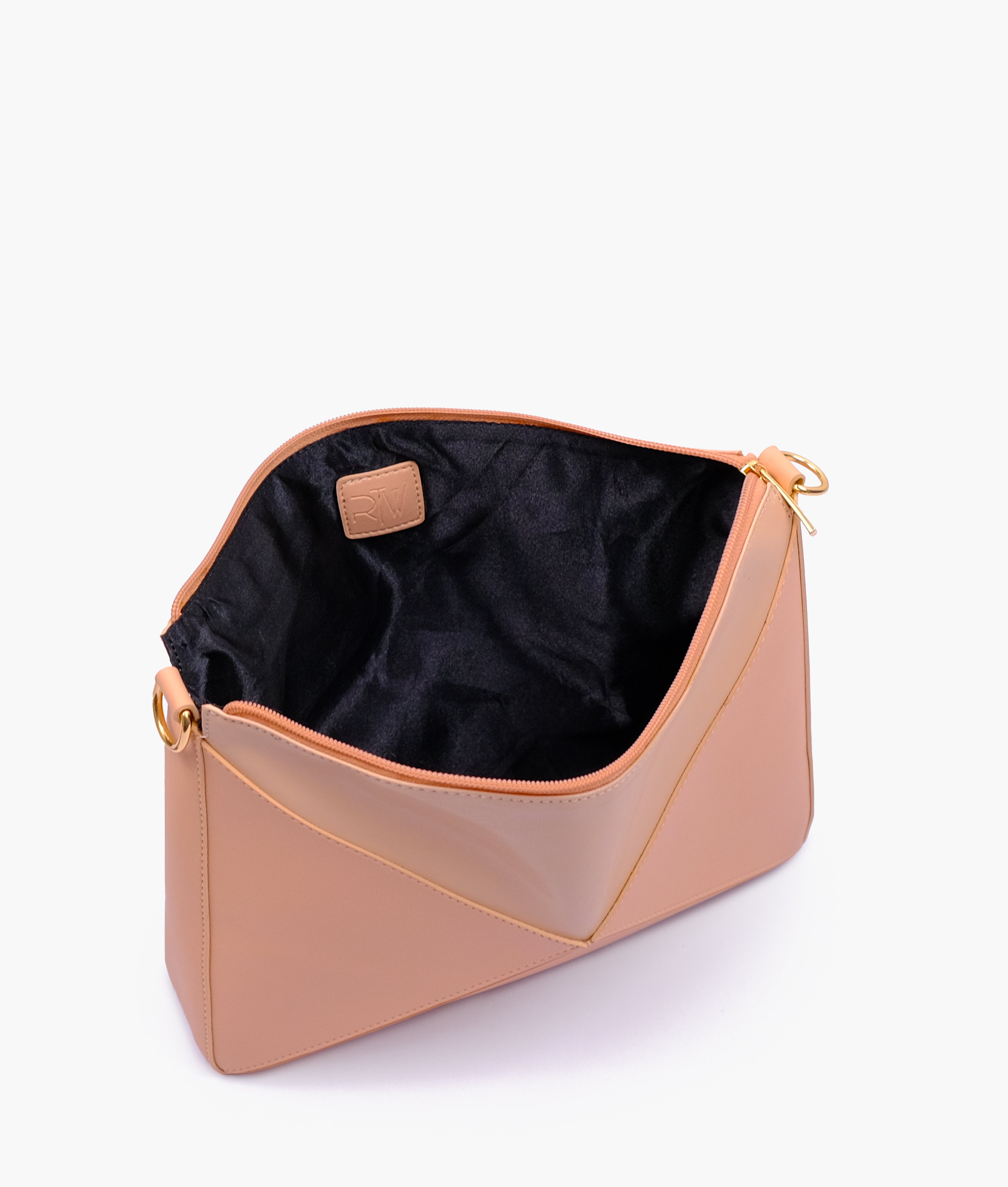 Peach triangle flex bag