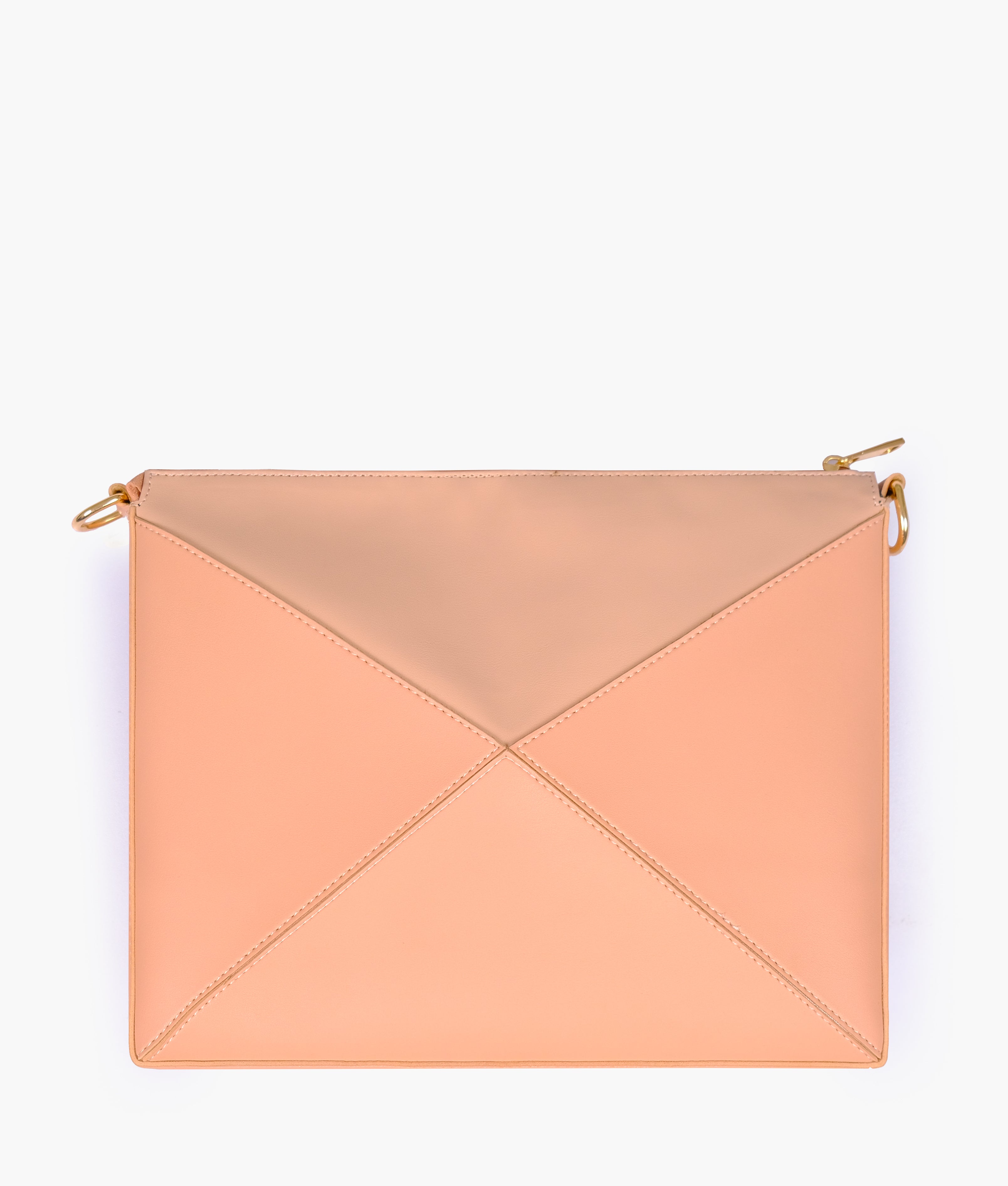 Peach triangle flex bag