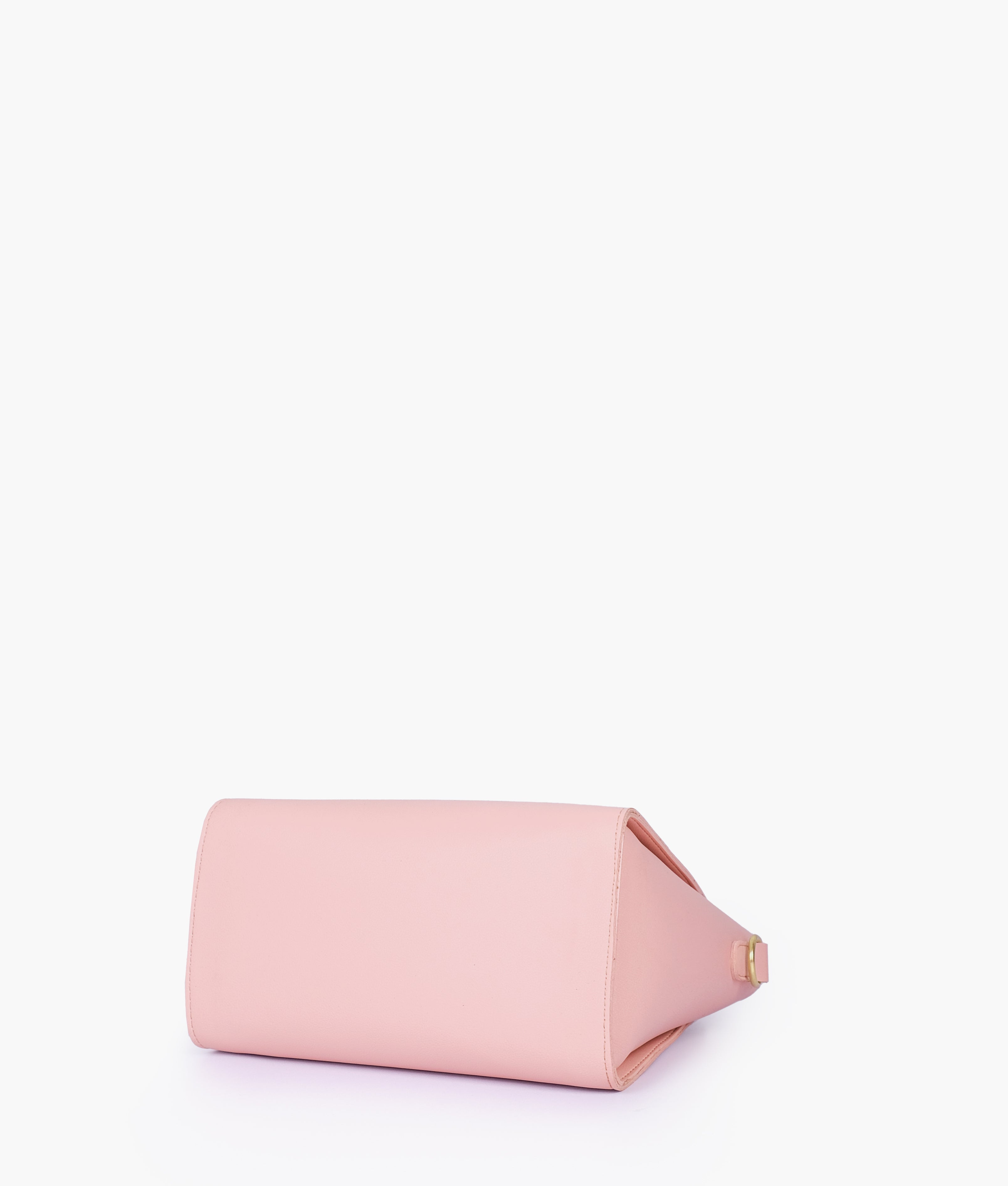 Pink top-handle mini handbag