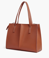 Rust work tote bag