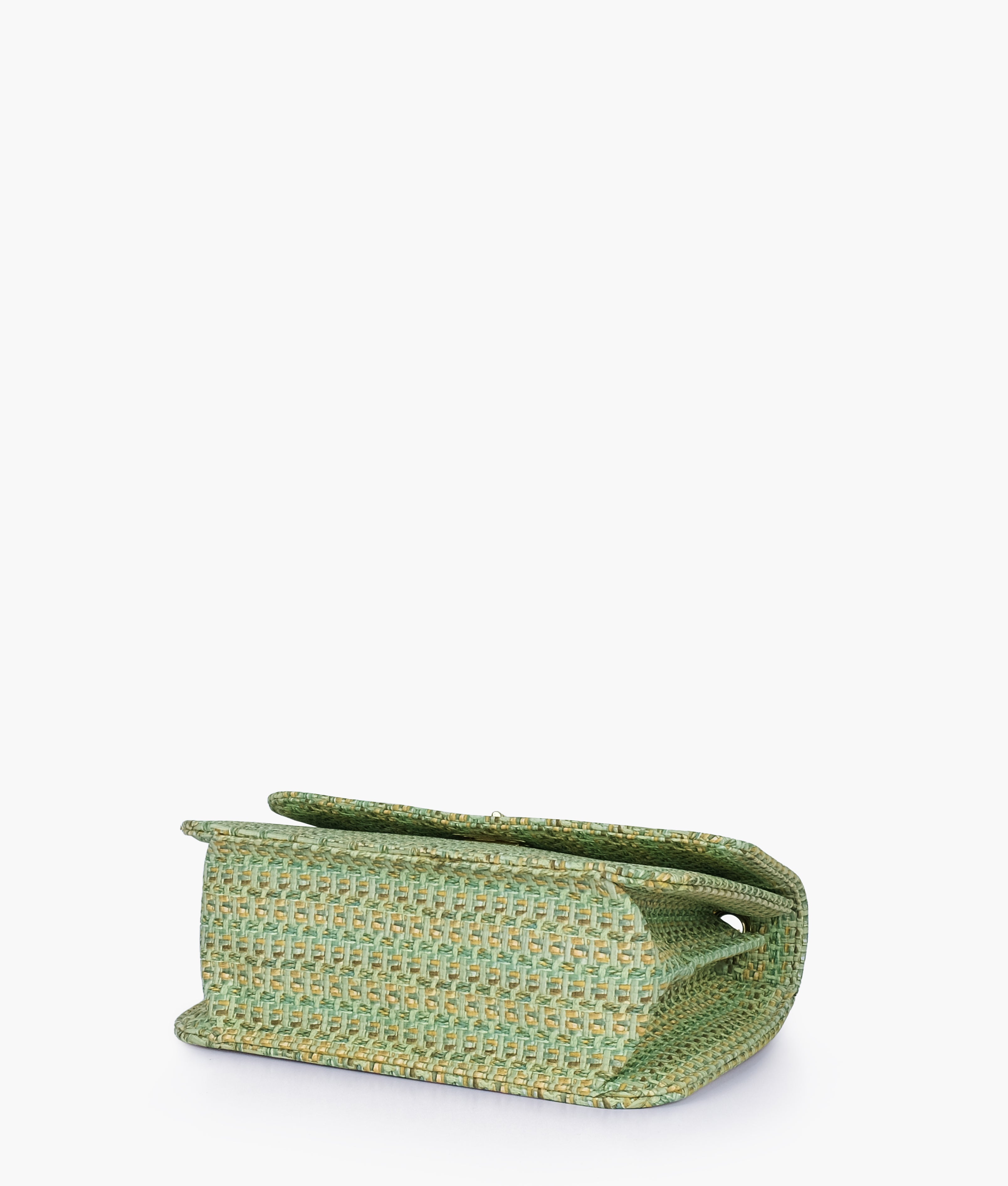 Sea woven chain cross-body bag