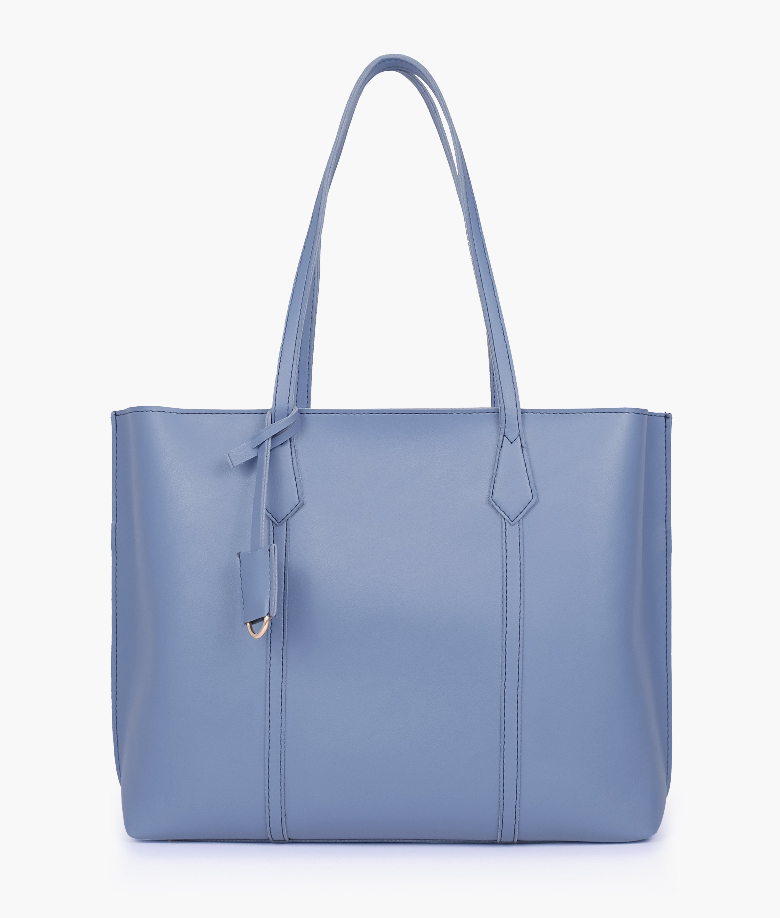 Sky blue luxe everyday tote