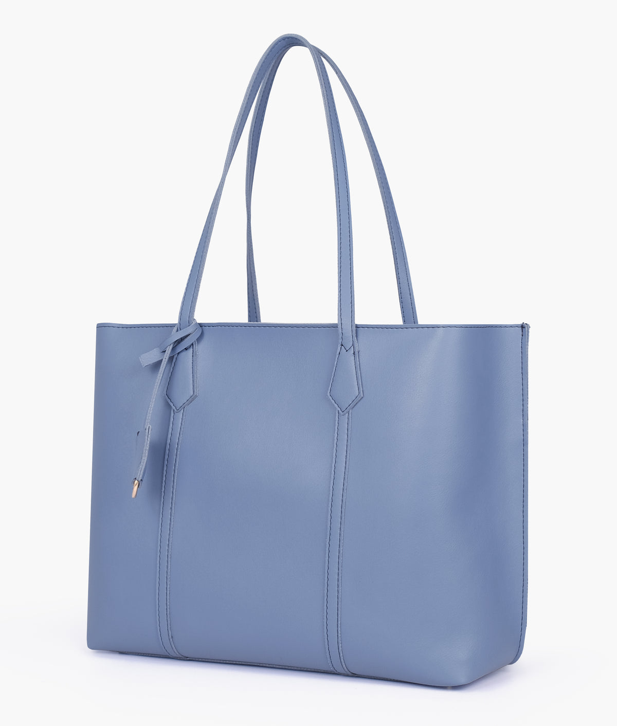 Sky blue luxe everyday tote