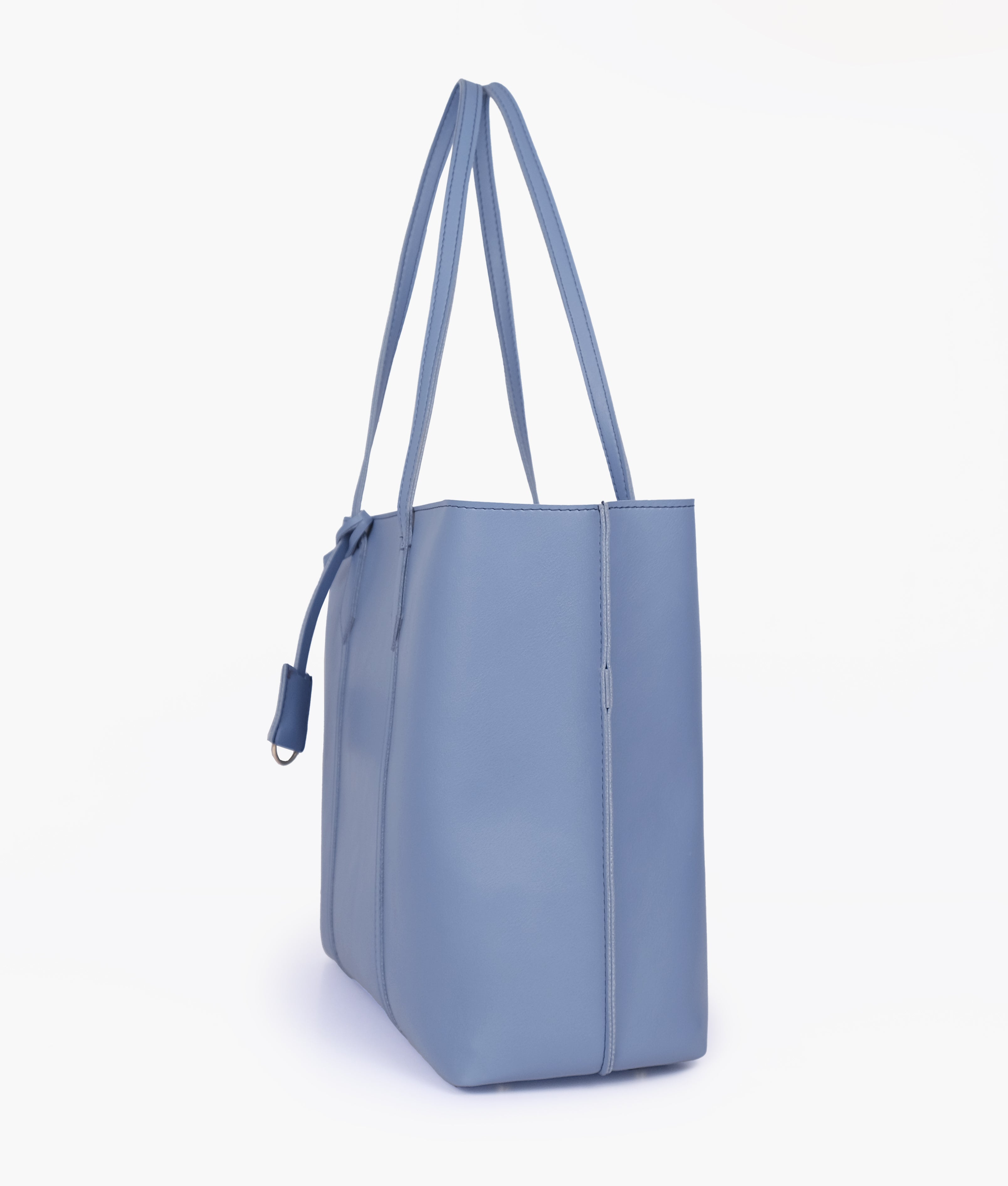 Sky blue luxe everyday tote