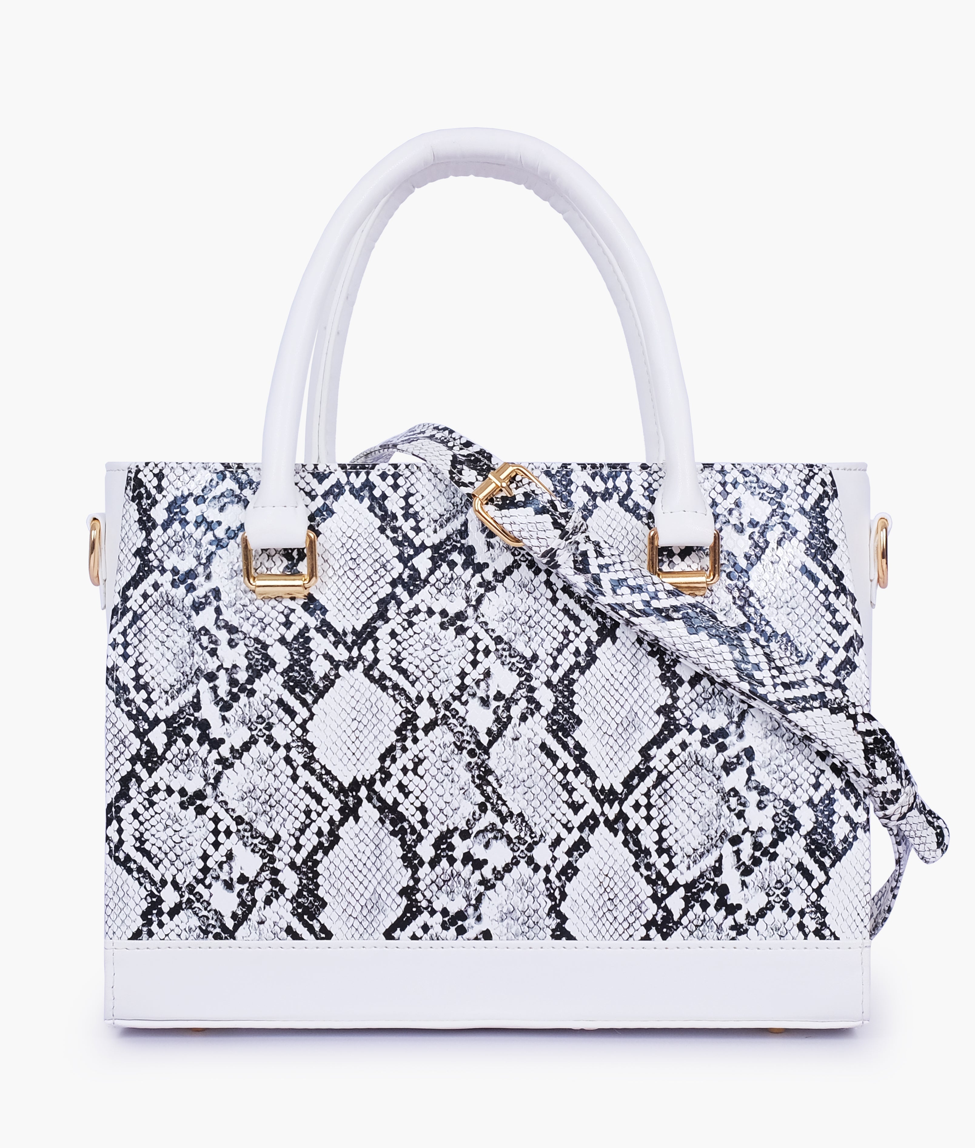 White snake handbag