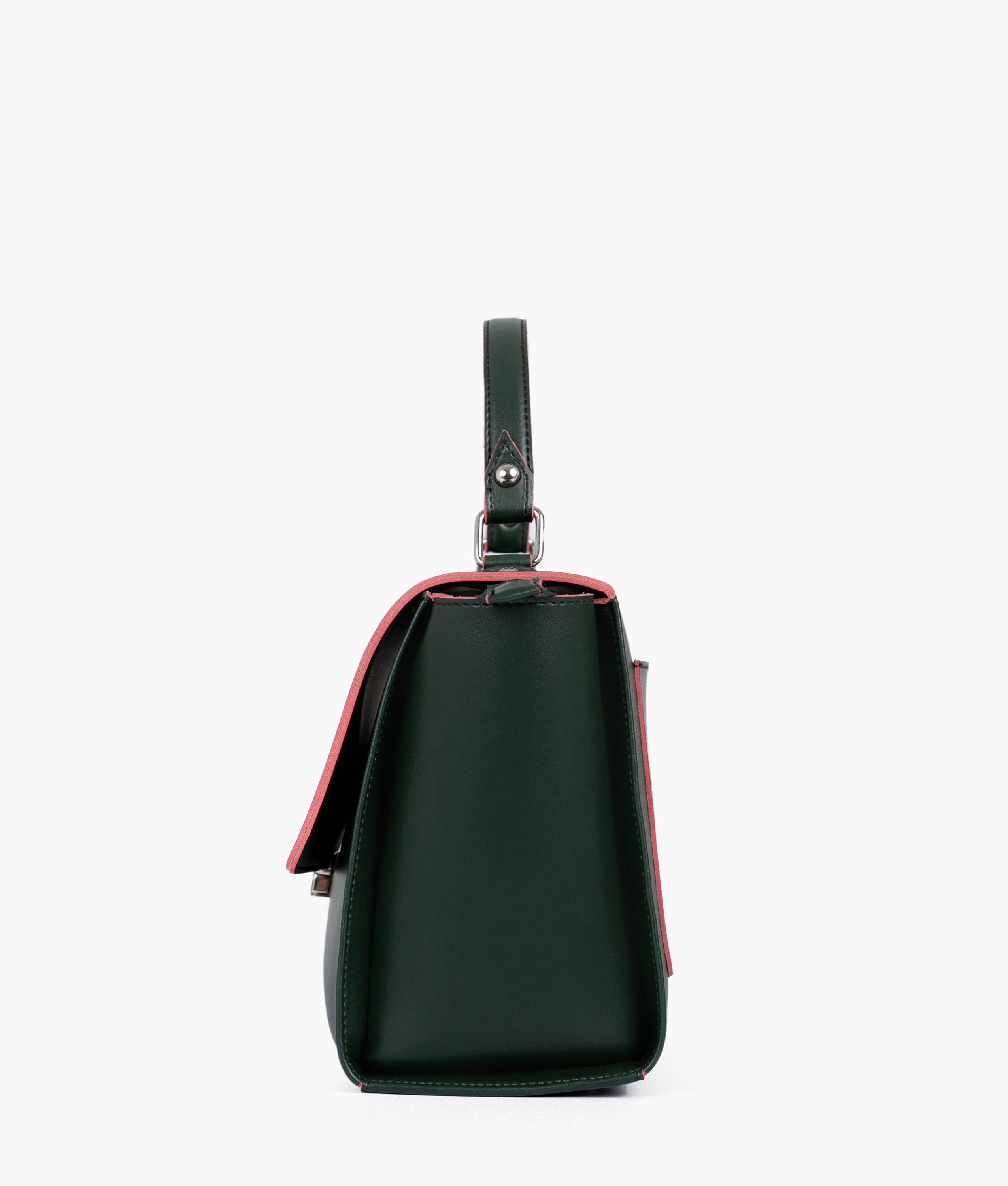 Army green mini messenger bag