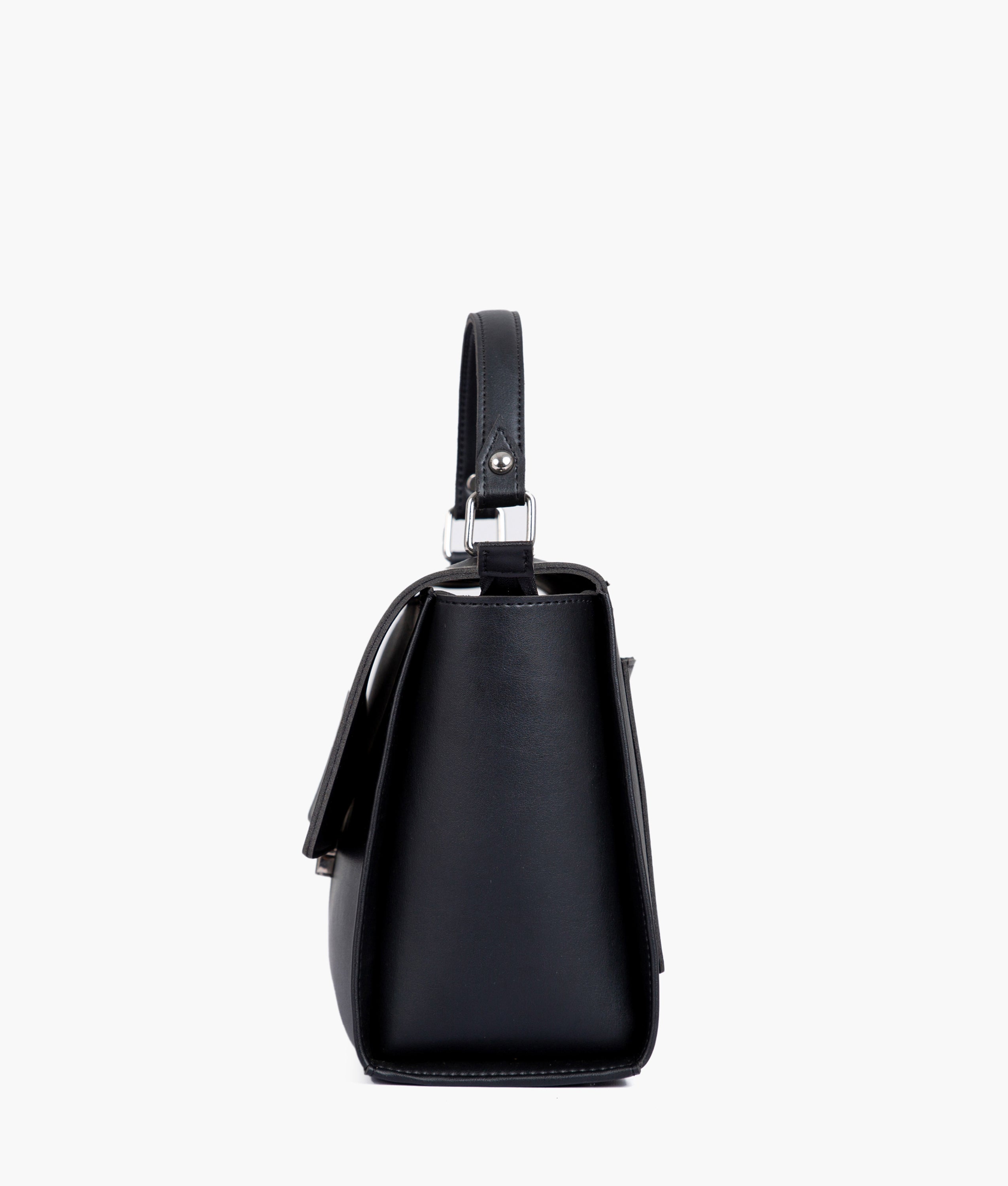 Black mini messenger bag