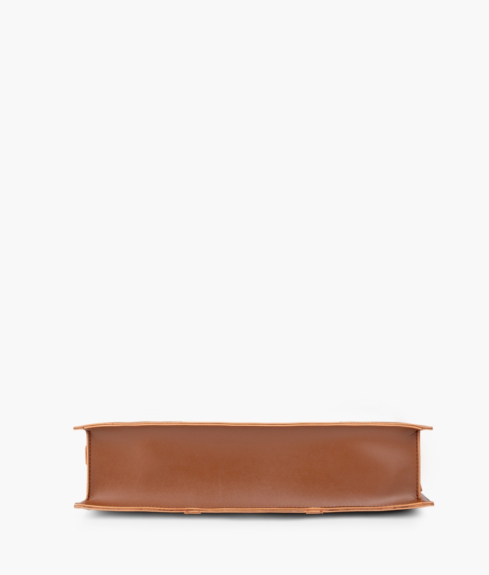 Brown laptop bag