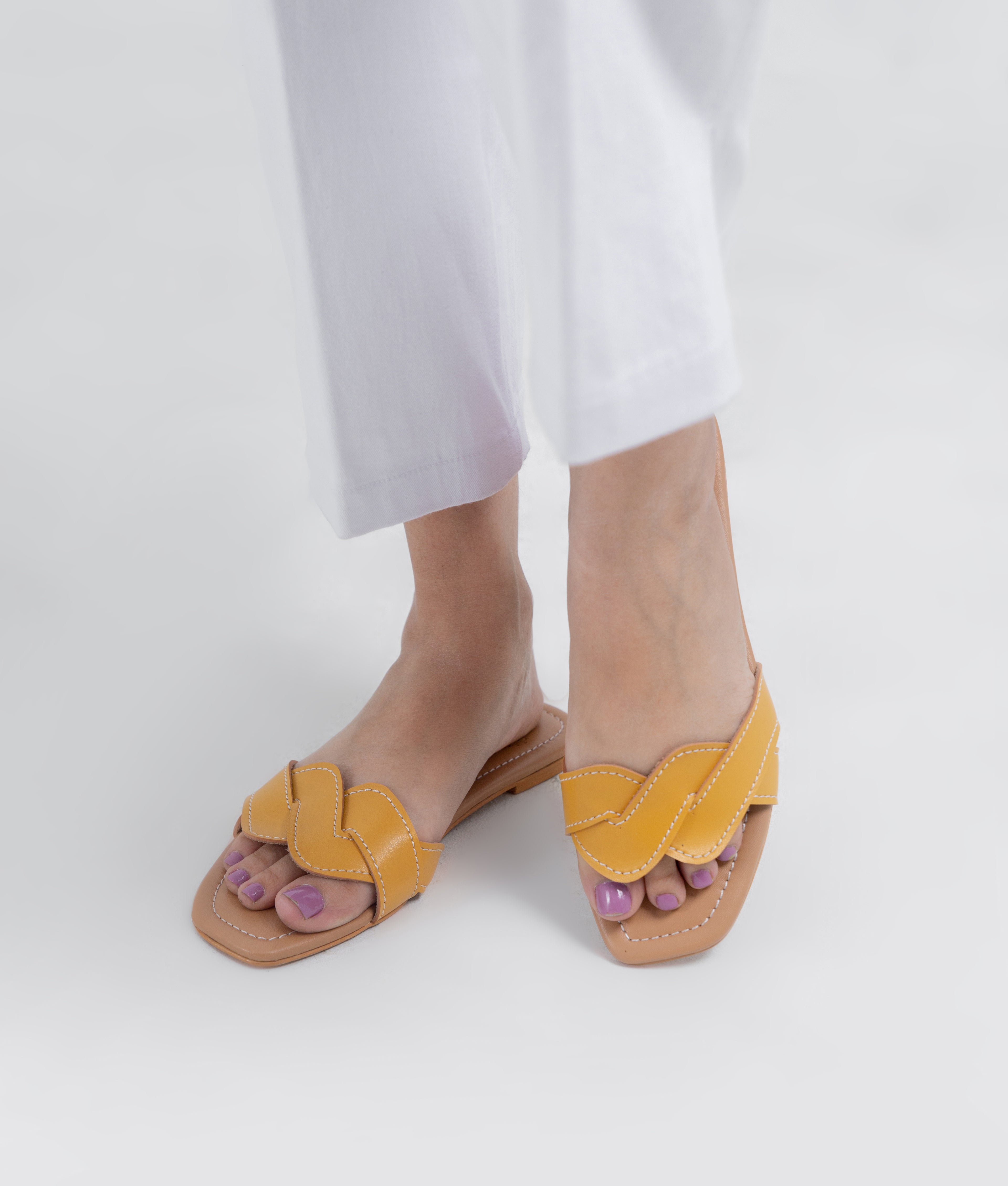 Yellow cross over flats