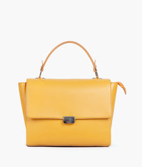 Yellow mini messenger bag