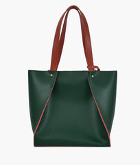 Army green shopping tote bag