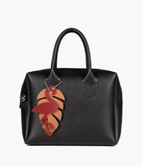Black mini bowling bag