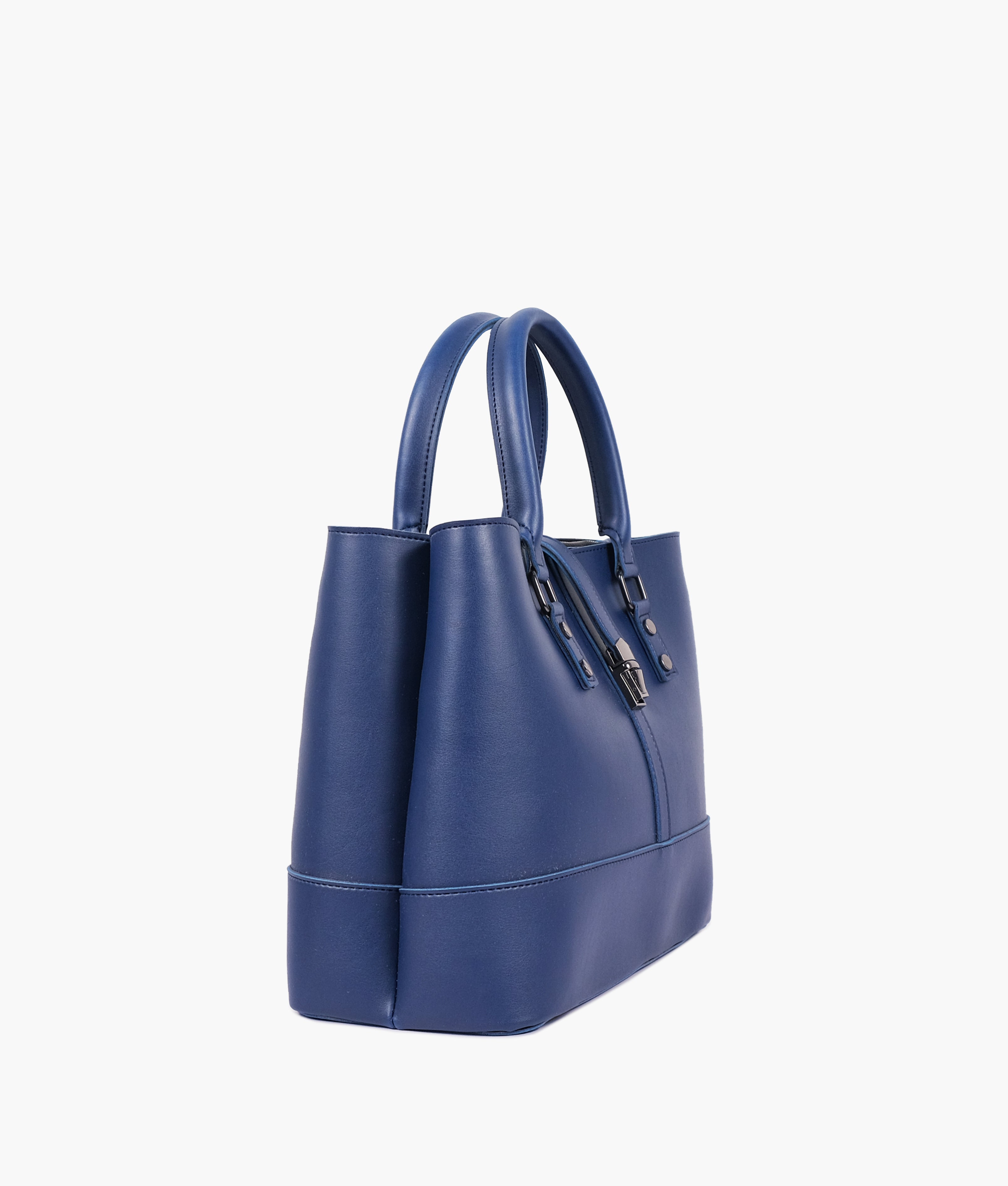 VR NYC Multi Zip Woven Shoulder Handbag - Blue 1 ct
