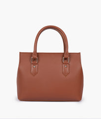 Brown small satchel bag