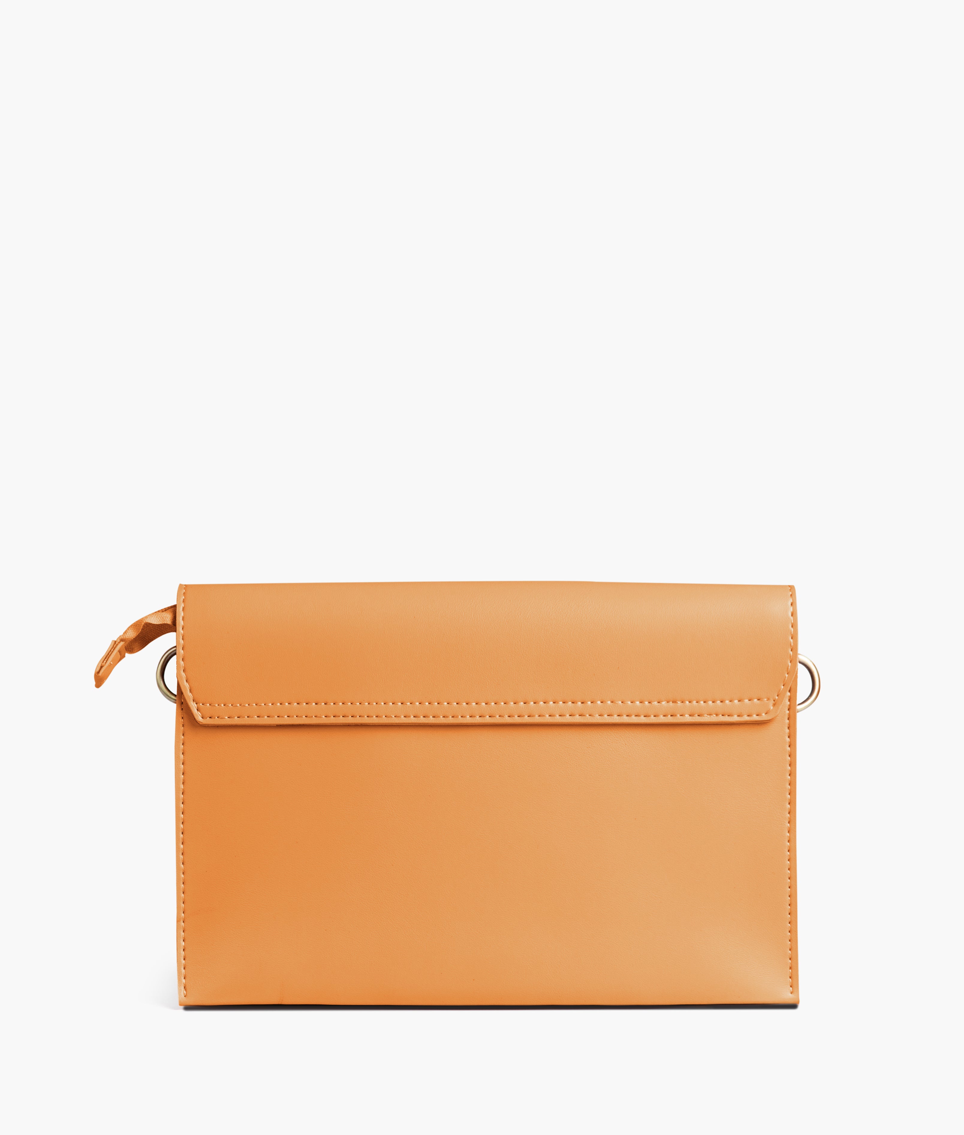 Mustard envelope shoulder bag