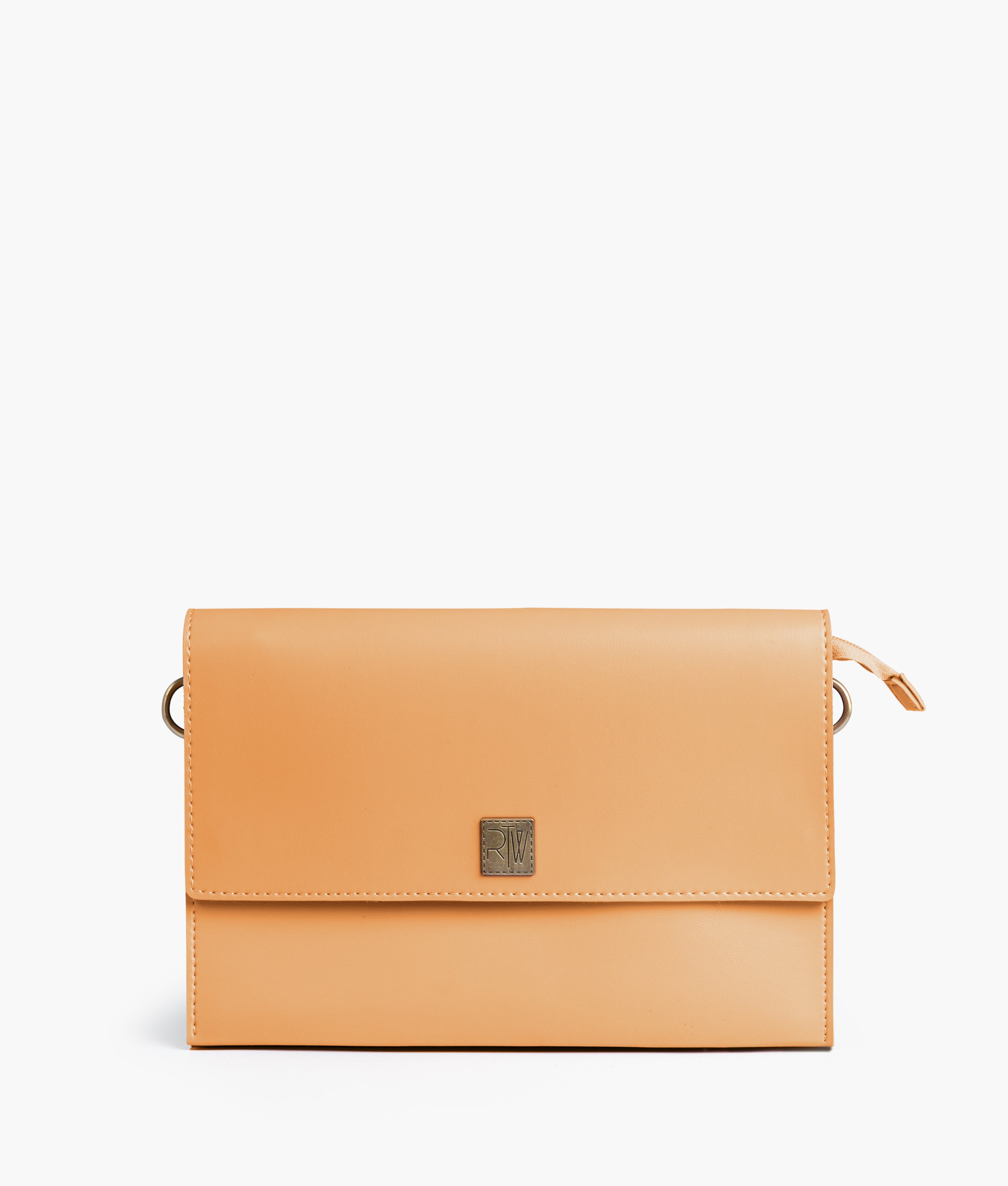 Mustard envelope shoulder bag