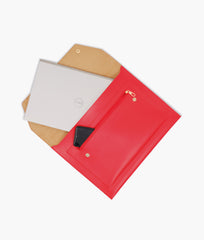 Red laptop sleeve 17"
